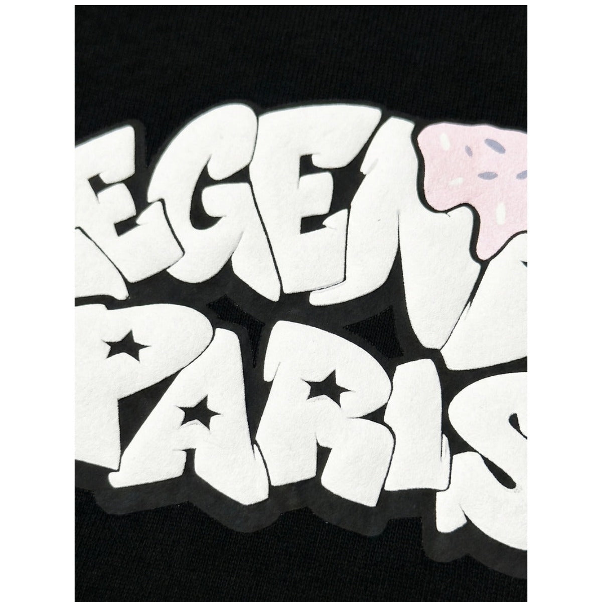 LEGENDE PARIS GAME IS RIGGED T-SHIRT BLACK