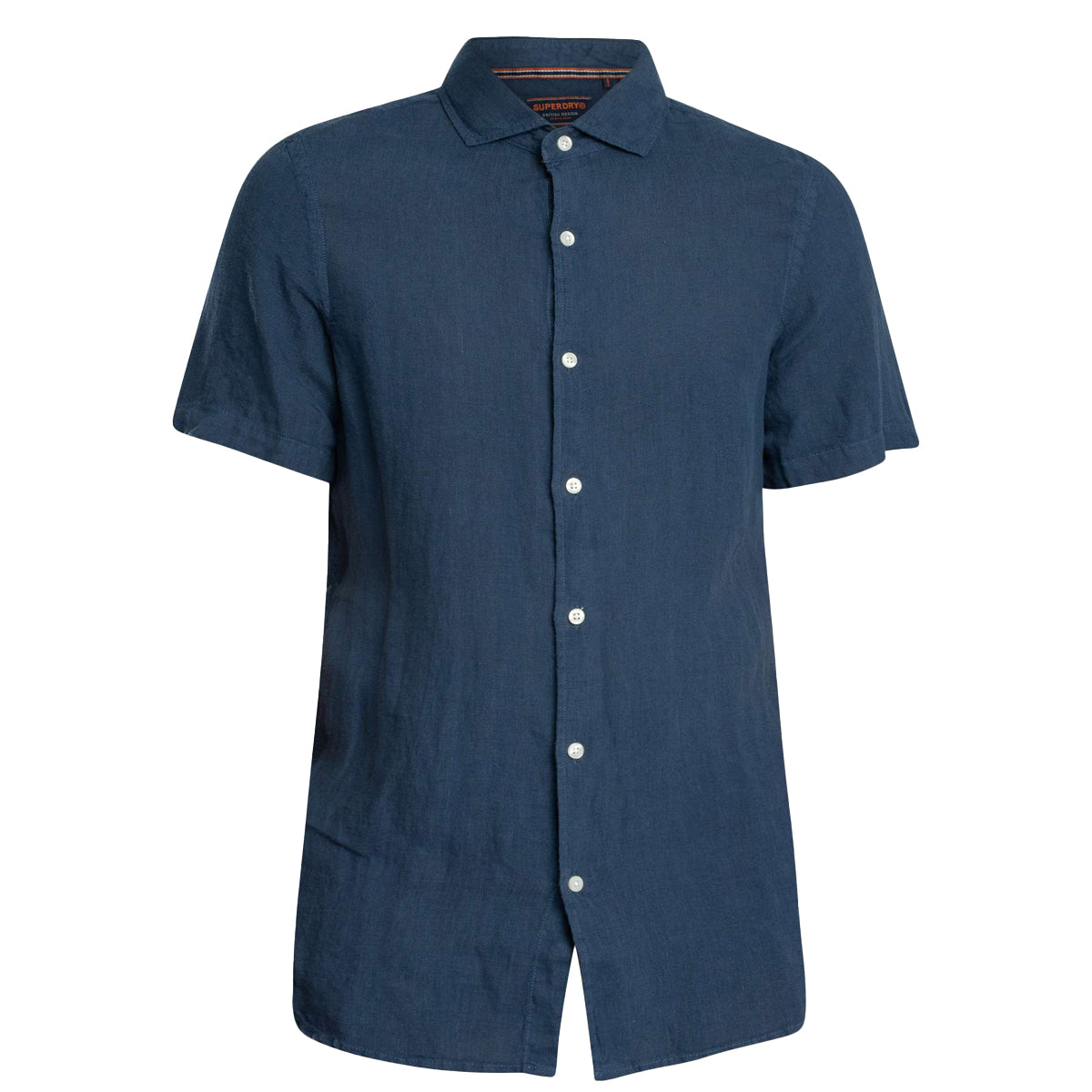 SUPERDRY VACATION LINEN S/S SHIRT NAVY
