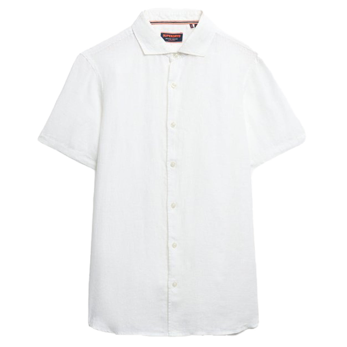SUPERDRY VACATION LINEN S/S SHIRT WHITE