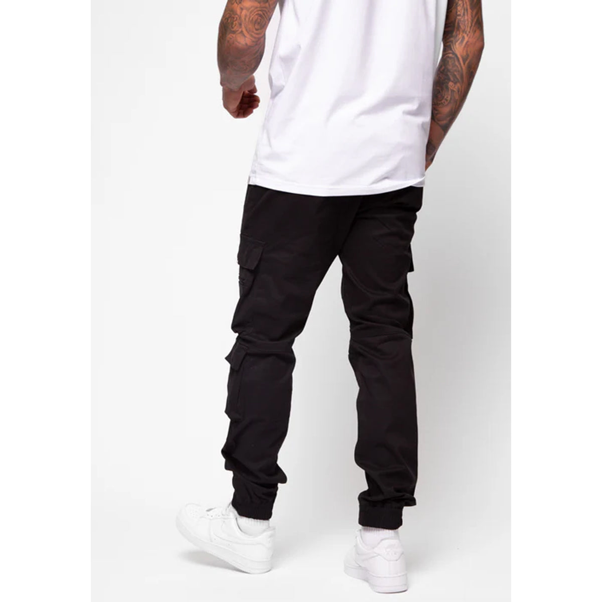 Valere Doppia Black Cargo Bottoms