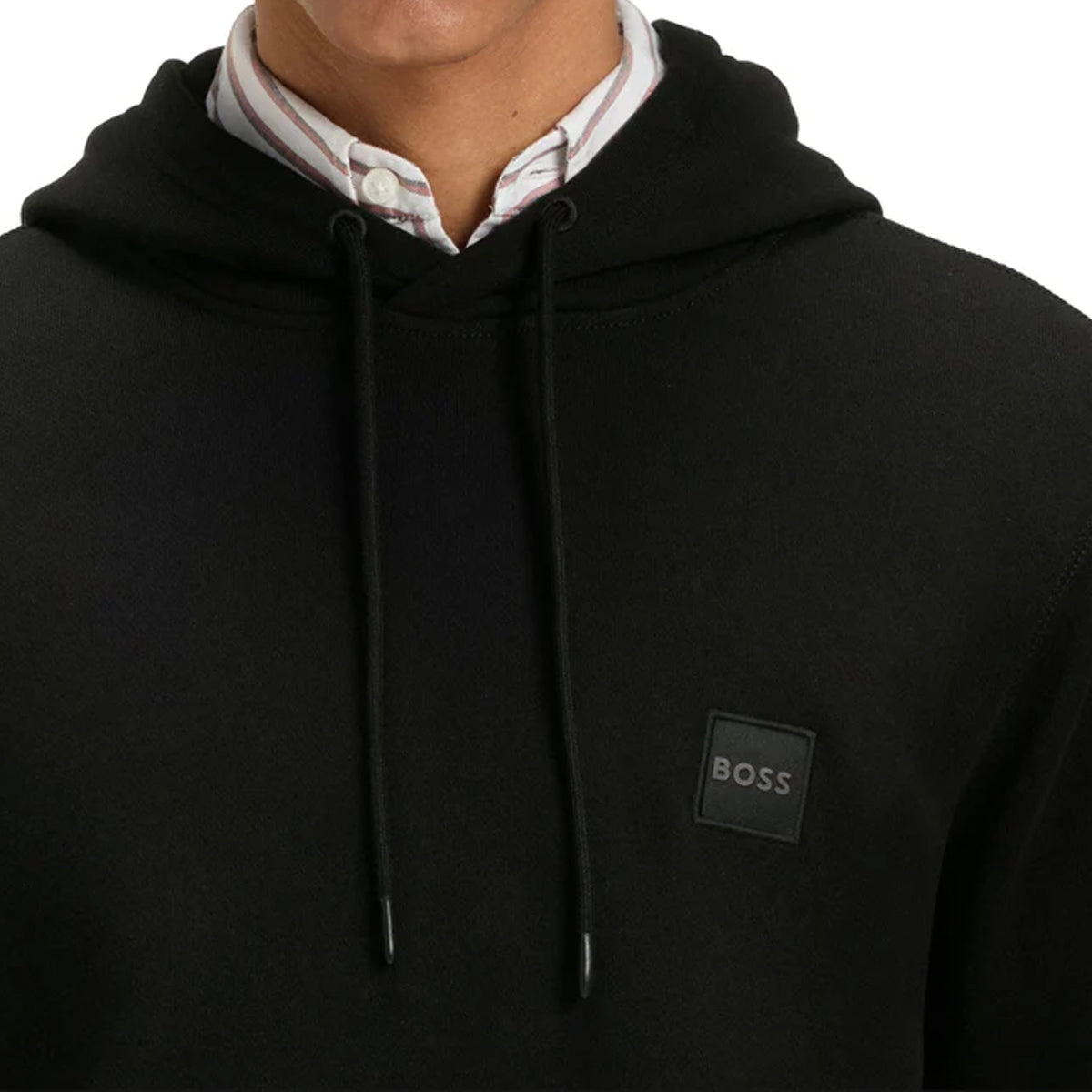 HUGO BOSS WETALK OVERHEAD BLACK HOODY 50509314