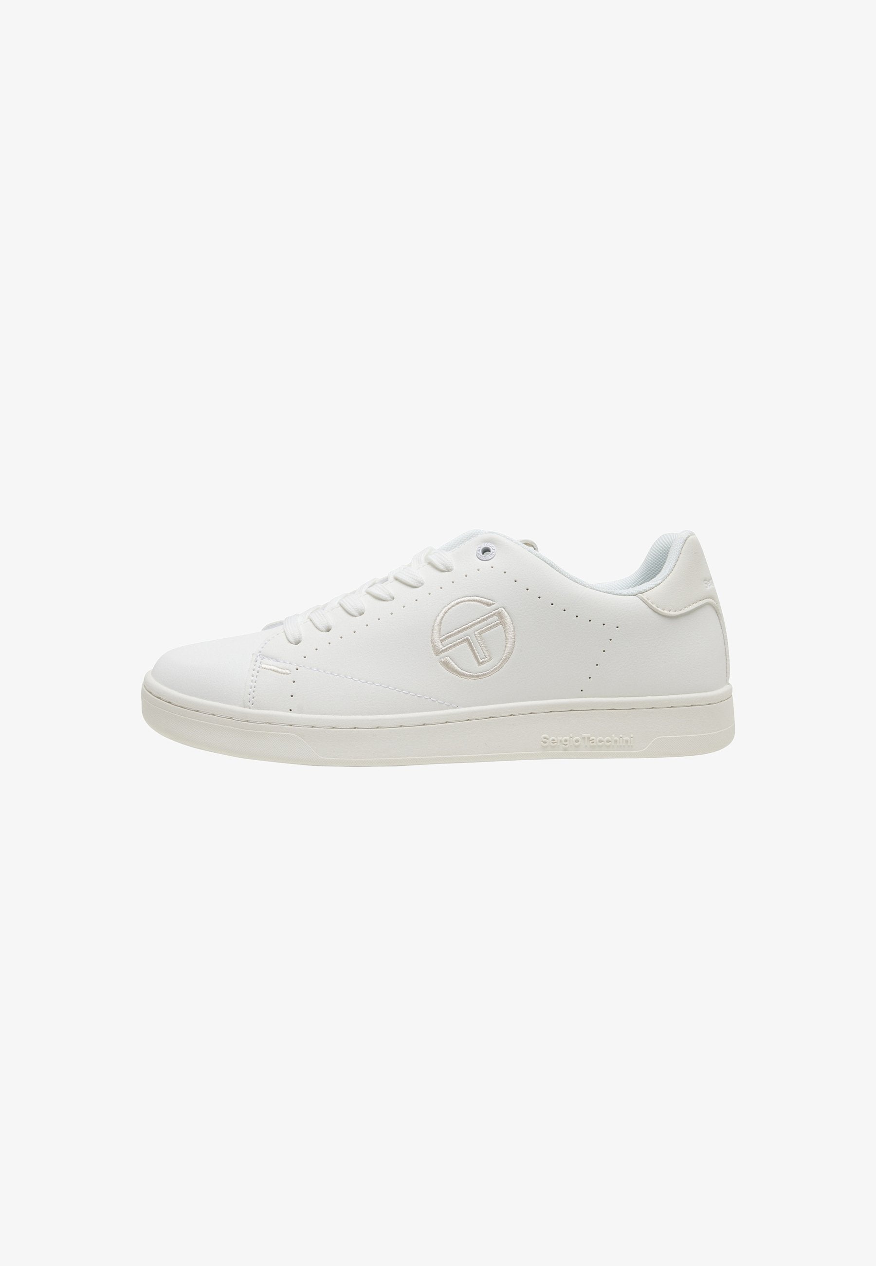 SERGIO TACCHINI BRAVO LTX CASUAL TRAINERS WHITE/GARDENIA