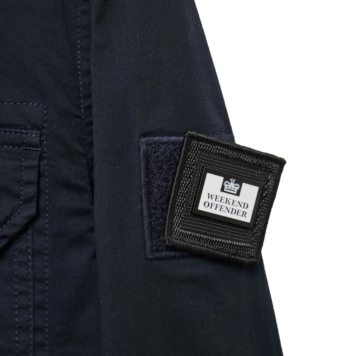 Weekend Offender Graniteville Overshirt Jacket Navy