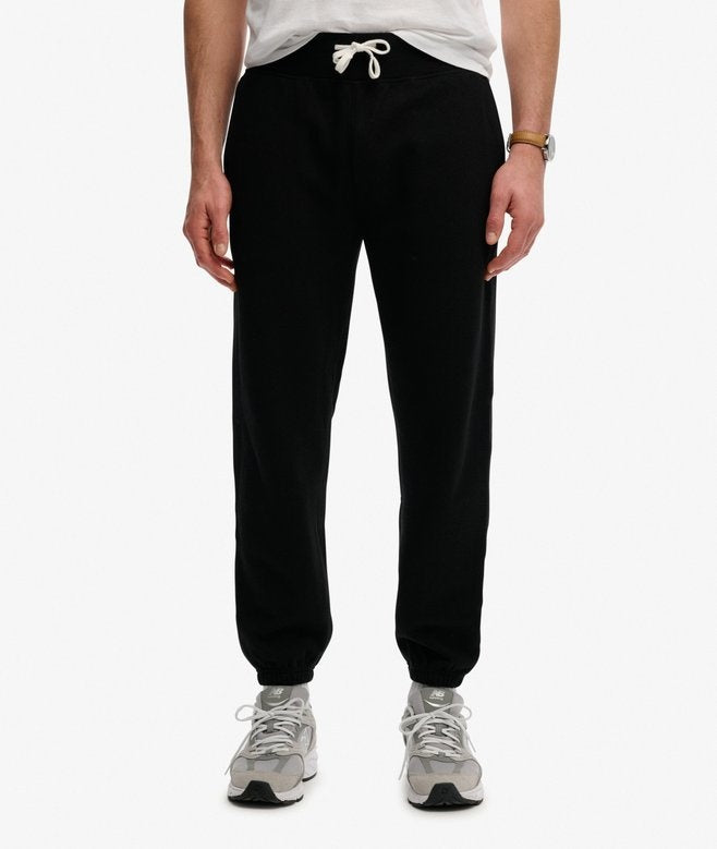 SUPERDRY ESSENTIAL LOGO JOGGERS BLACK 02A