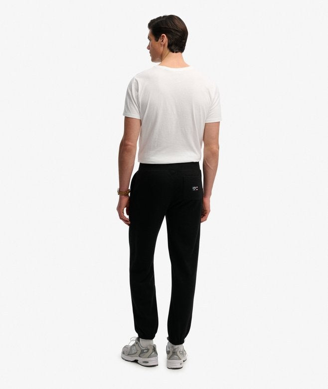 SUPERDRY ESSENTIAL LOGO JOGGERS BLACK 02A