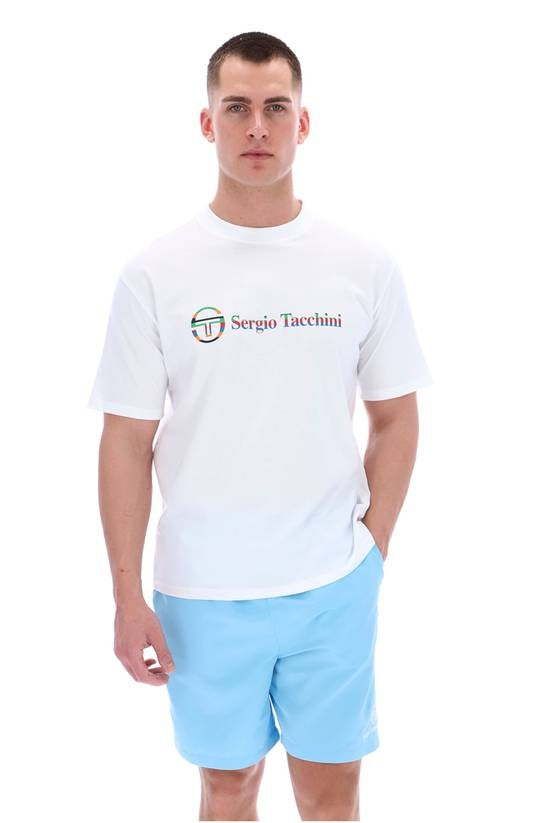 SERGIO TACCHINI VOLETTA T-SHIRT WHITE/RED