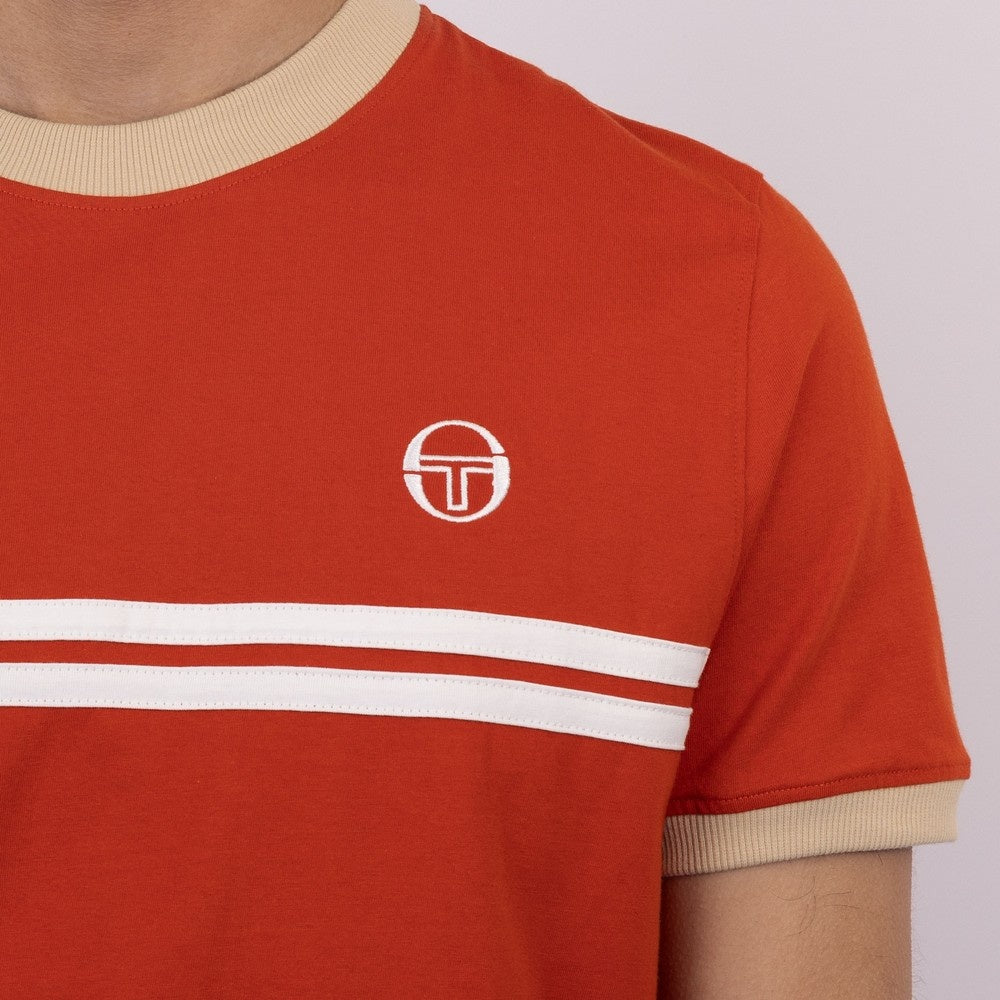 SERGIO TACCHINI SUPERMAC T-SHIRT ROOIBOS TEA/MOJAVE DESERT