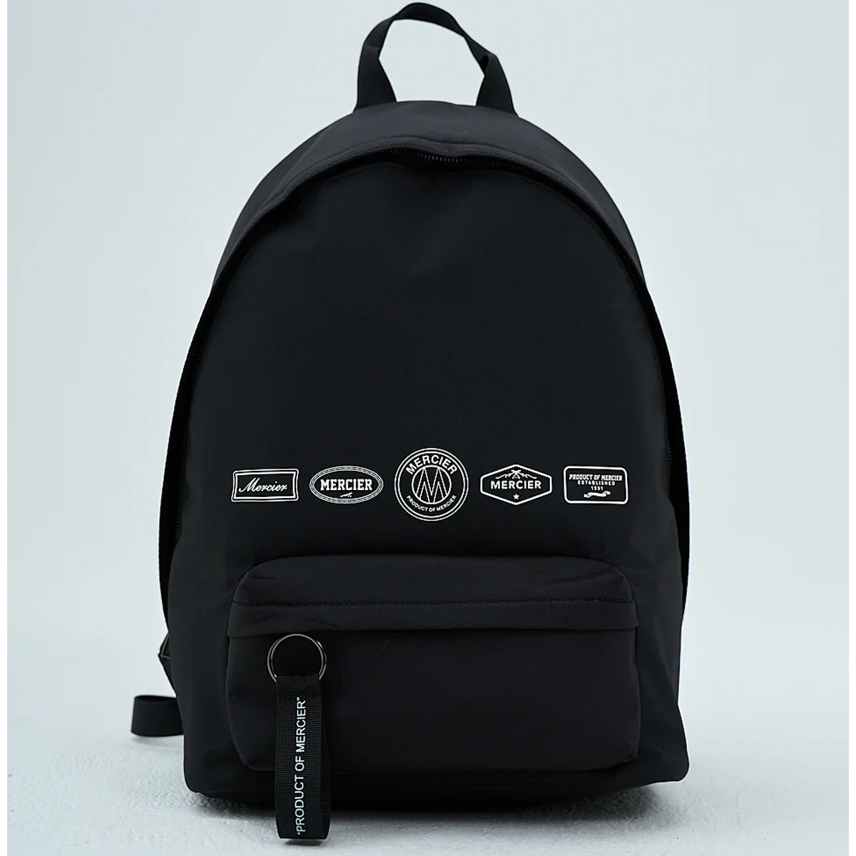 MERCIER 2.0 BLACK NYLON BACKPACK