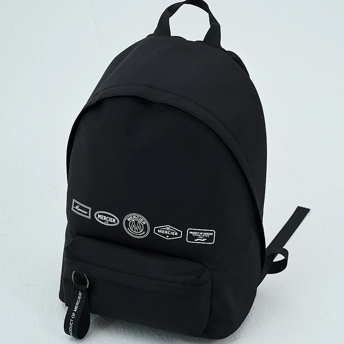 MERCIER 2.0 BLACK NYLON BACKPACK