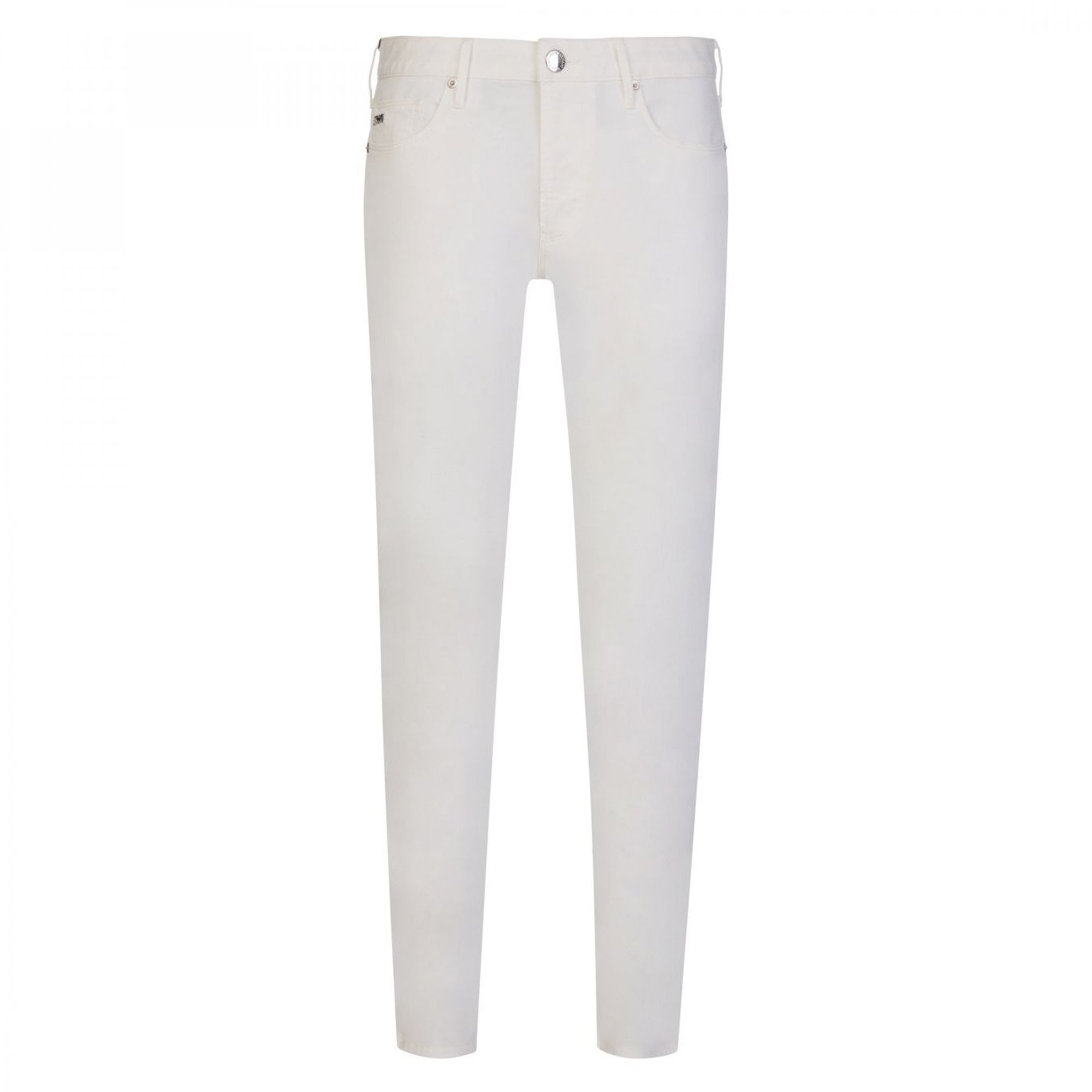 Emporio Armani J06 Slim Fit White 101 Twill Denim Jeans 8N1J06 1NJ9Z