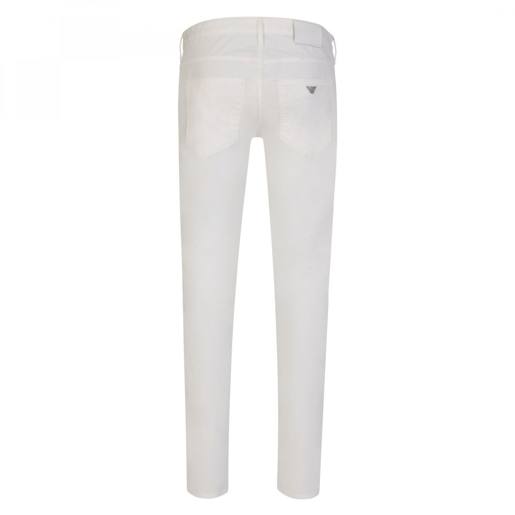 Emporio Armani J06 Slim Fit White 101 Twill Denim Jeans 8N1J06 1NJ9Z
