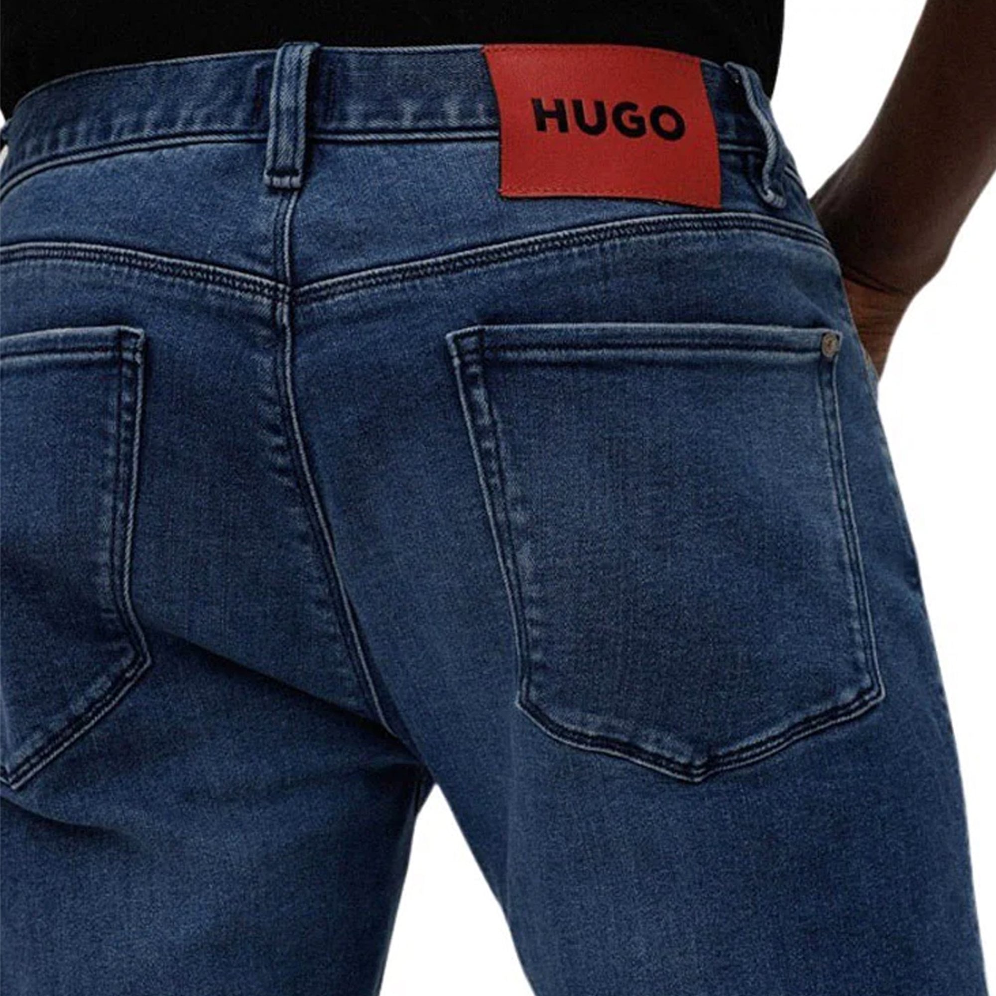 Hugo Boss 708 Light Blue Slim Denim Jeans 450 50466740