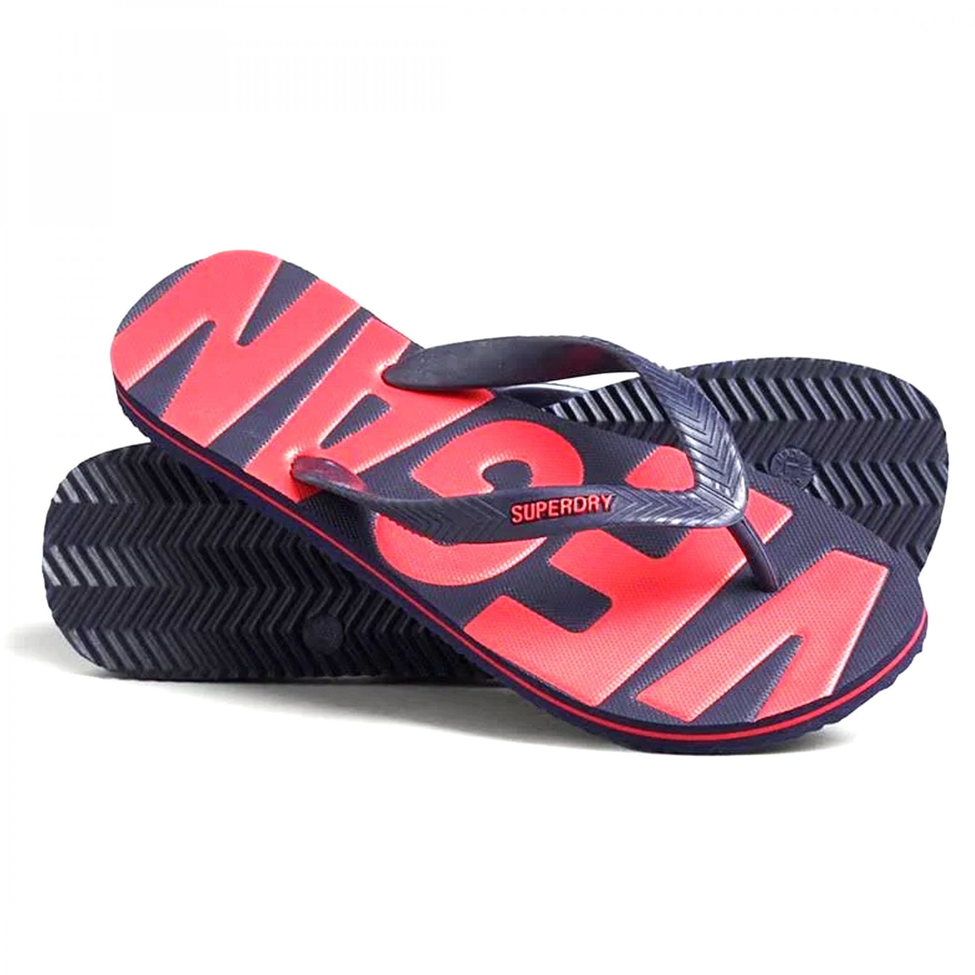 Superdry Vintage Vegan Classic Flip Flops Navy ADQ
