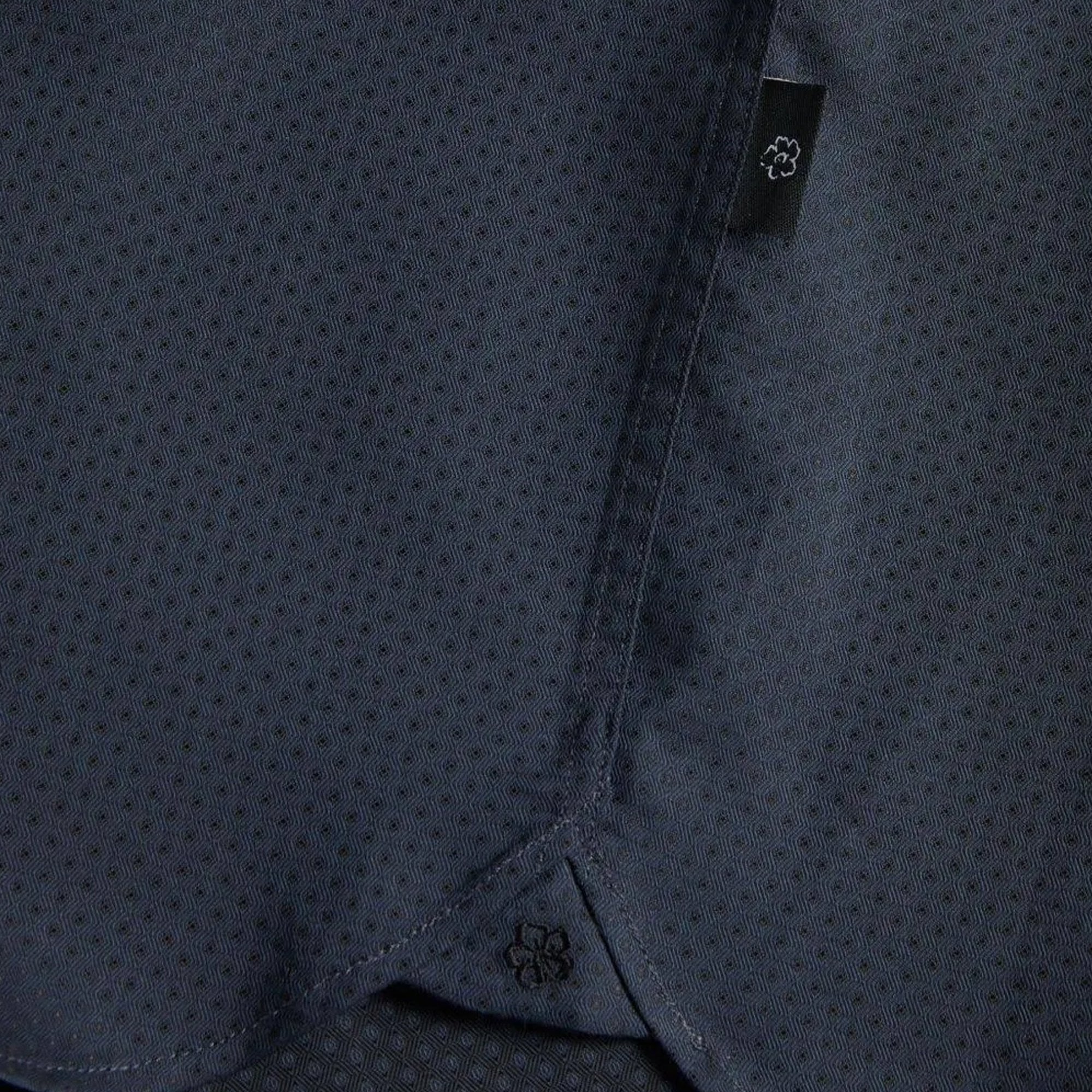 Ted Baker Layer LS Shirt With Shoulder Detail Navy