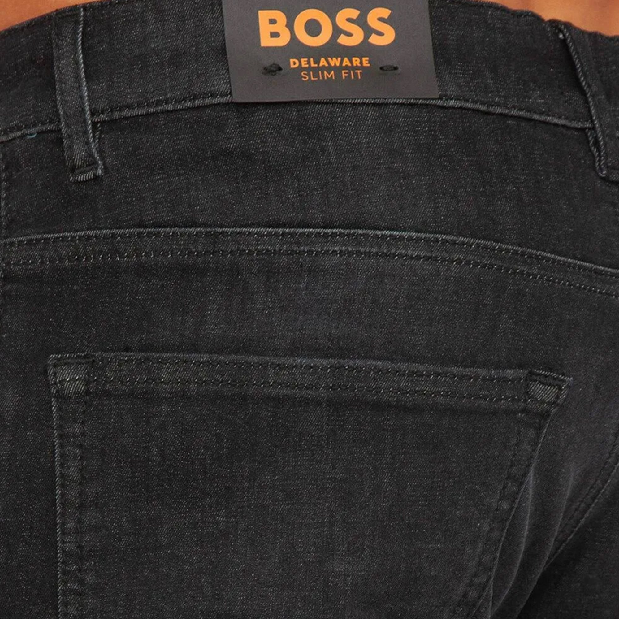 Hugo Boss Delaware BC-L-P PEPPER Black Washed Slim Fit Jeans 017 50480221