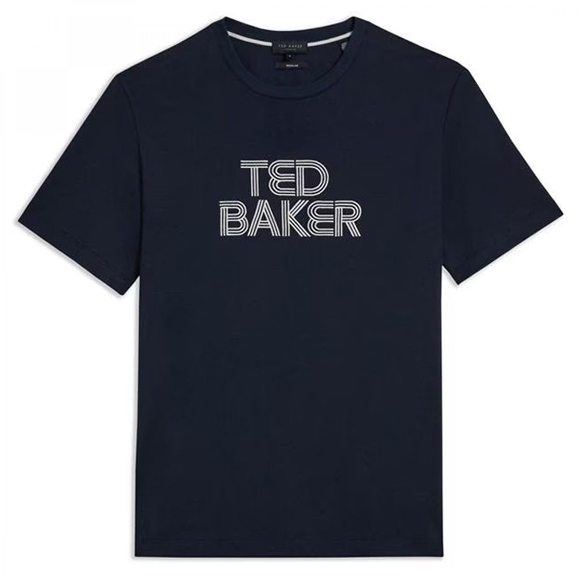 Ted Baker Kenedy SS Crew Neck Logo Navy T-Shirt