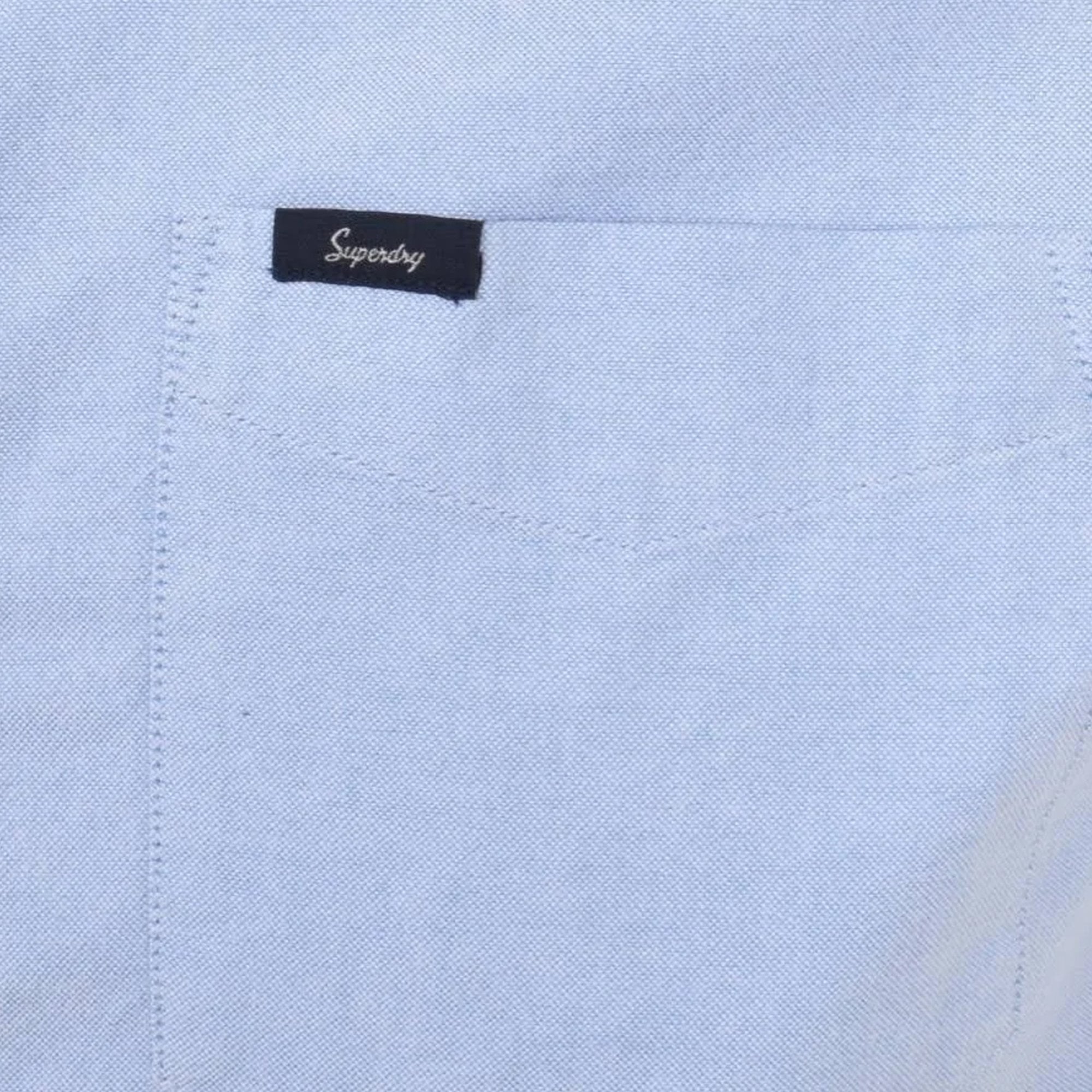 Superdry Vintage Oxford S/S Shirt Classic Blue BYE