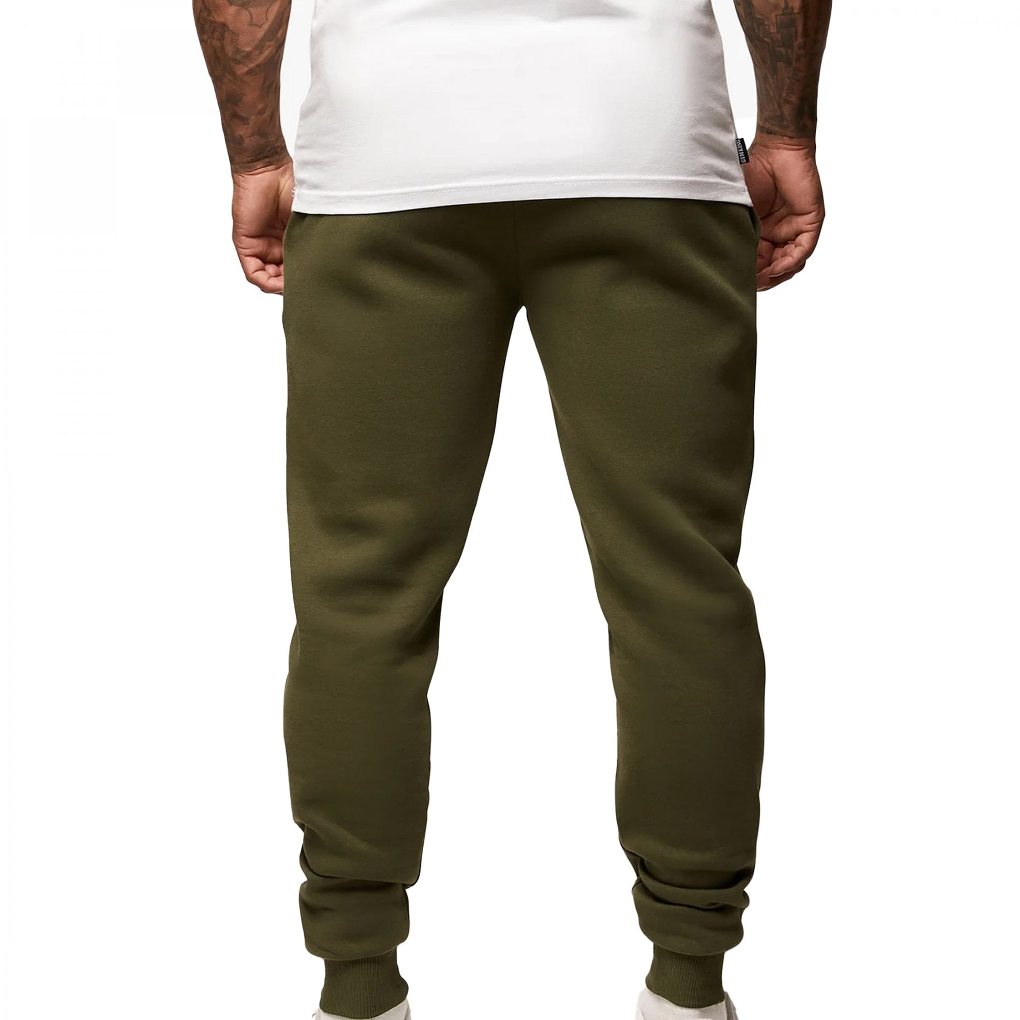Gym King Fundamental Cuff Joggers Olive Green