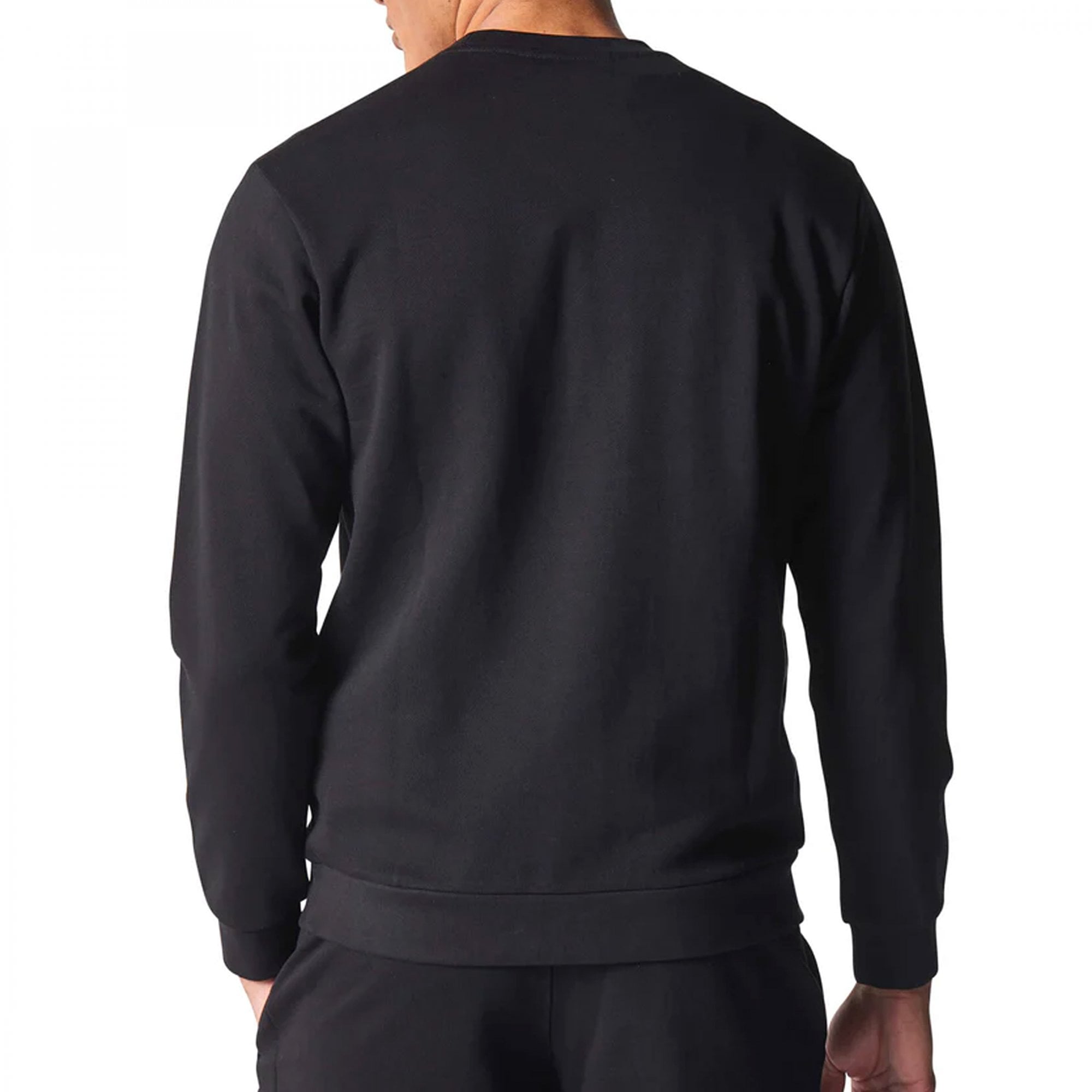 Police Sharpow Black Crew Neck Logo Sweatshirt