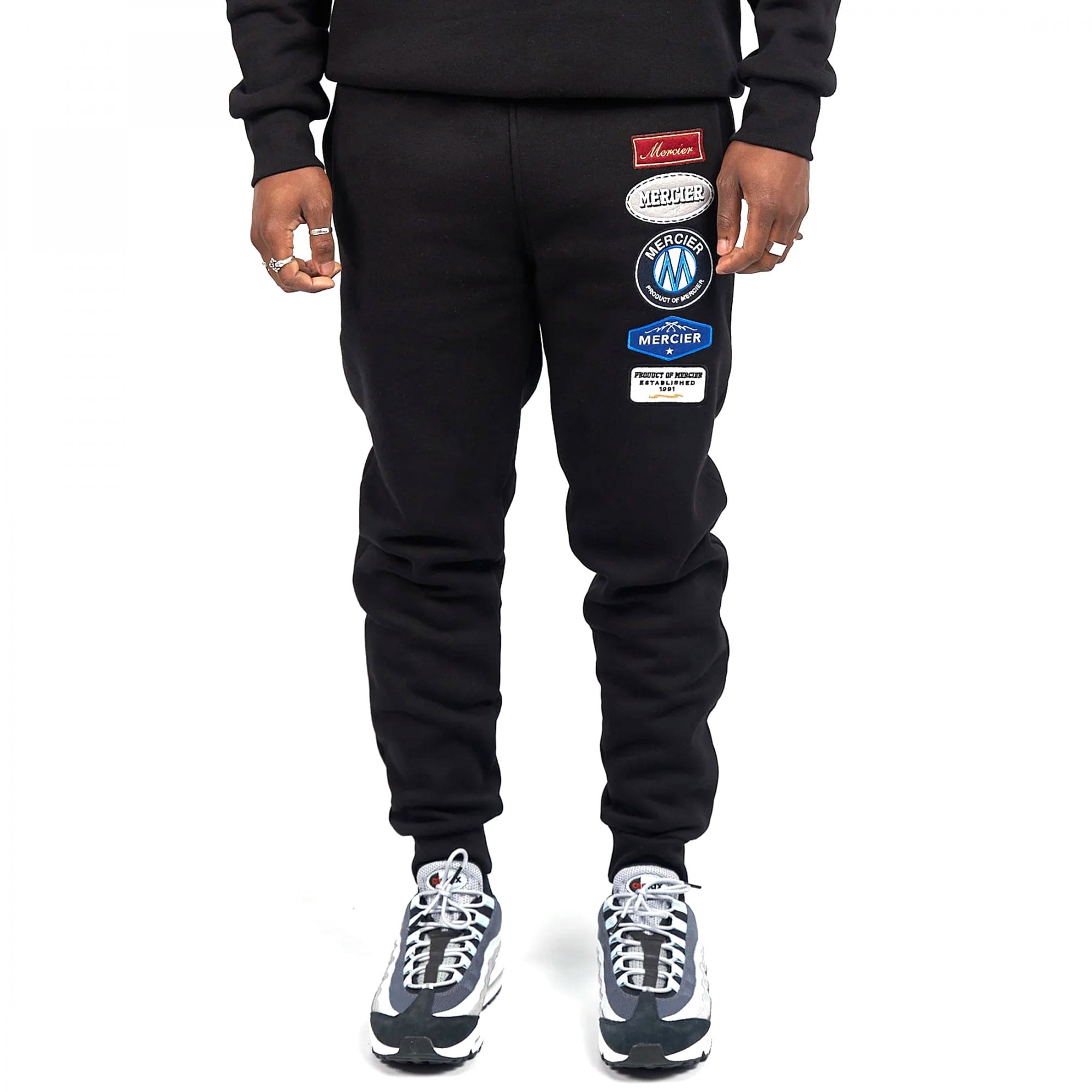 Mercier Hybrid Badge V2 Black Joggers MERC 89