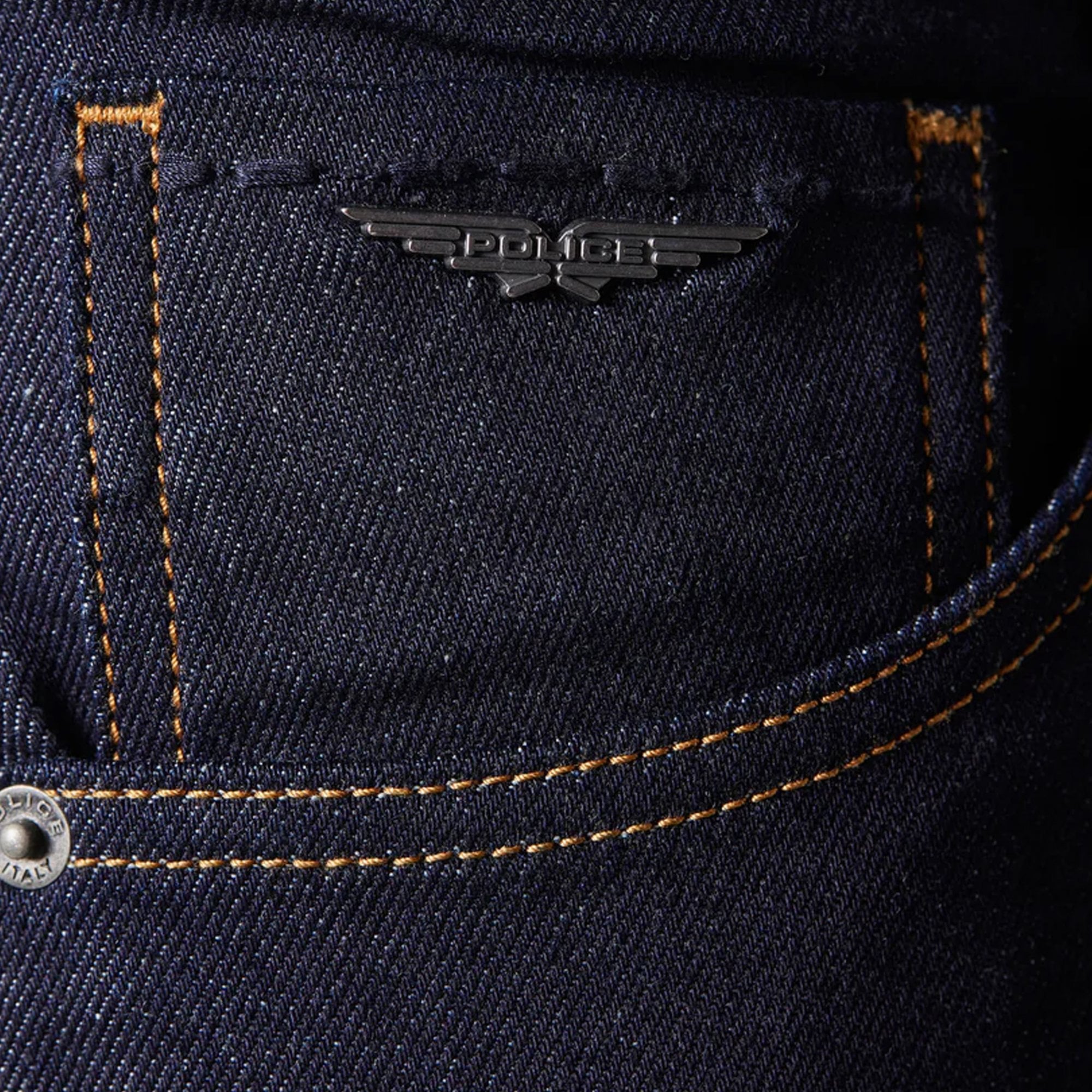 Police Batali LAT 992 Indigo Blue Stretch Regular Fit Denim Jeans