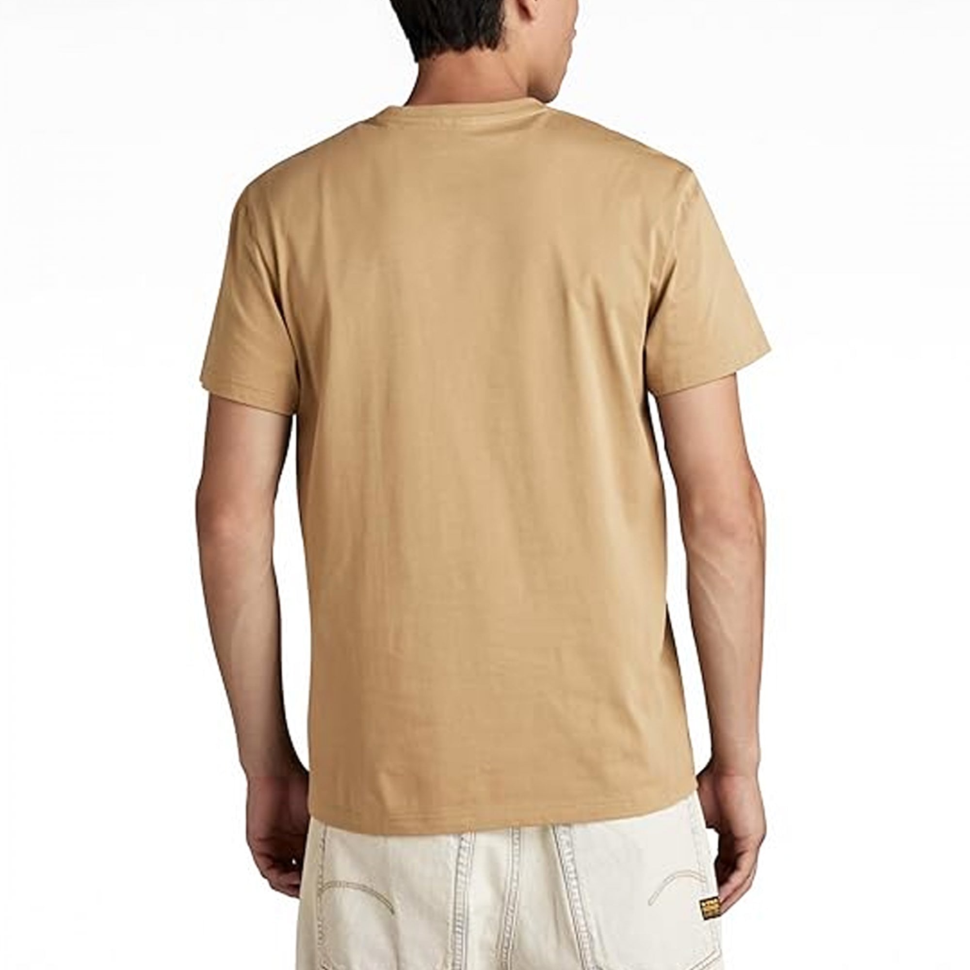 Gstar Base Small Logo T-Shirt Safari Sand D16411