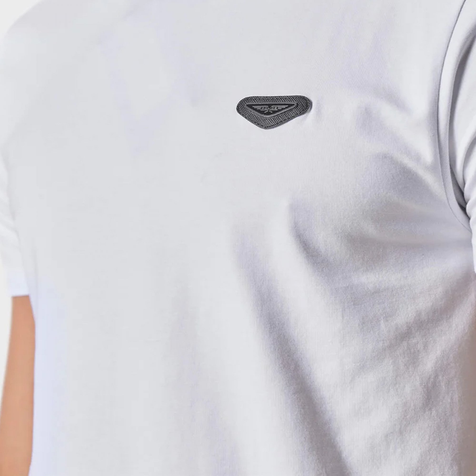 Police Kosis White Badge Logo T-Shirt