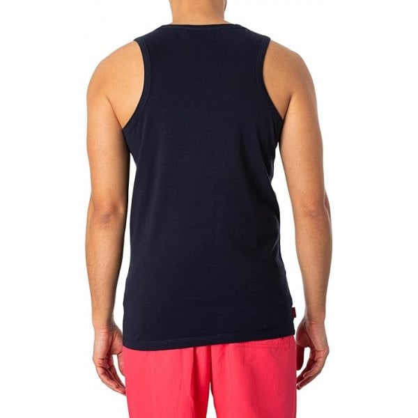 Superdry Essential Logo Vest Navy 98T