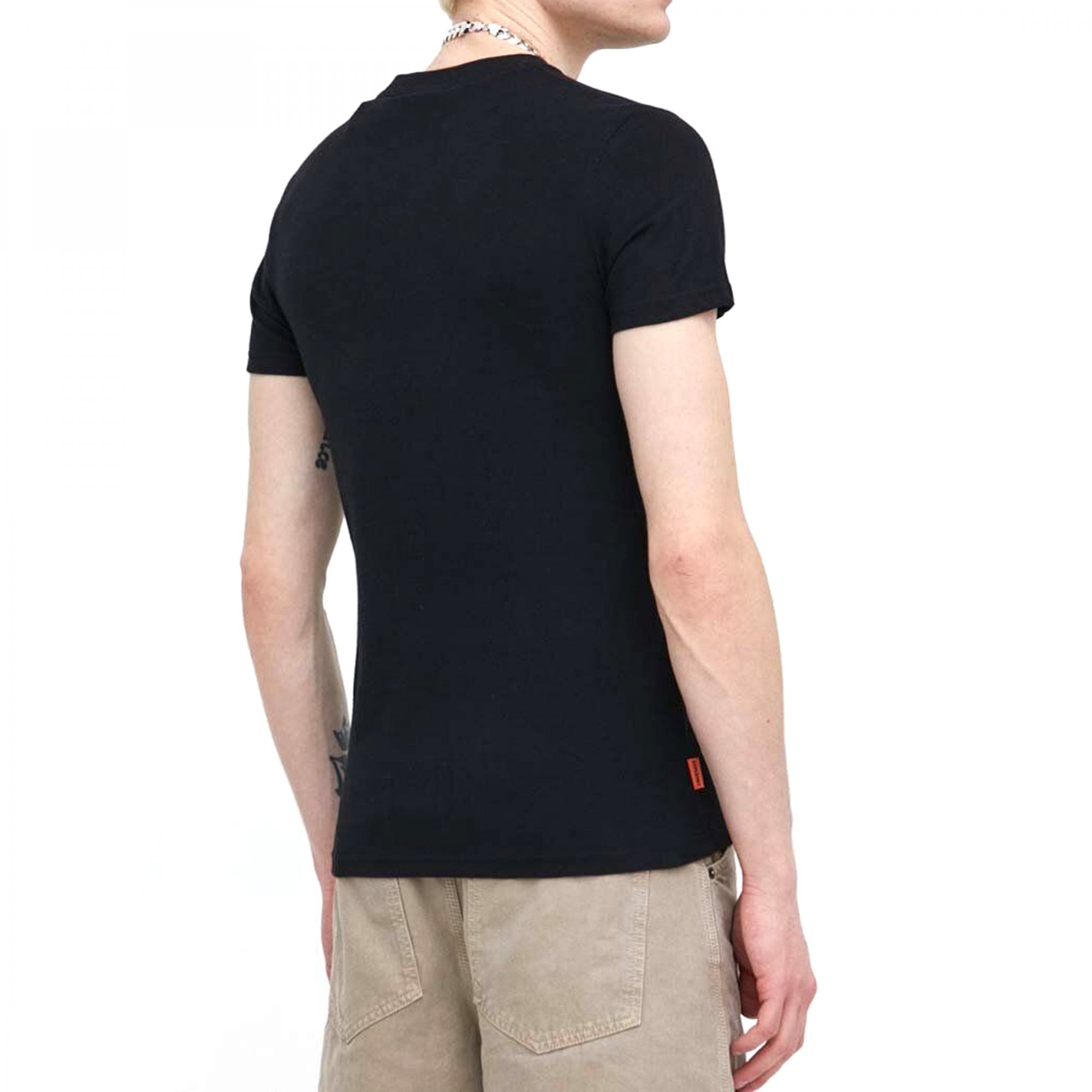 Superdry Vintage Logo Emb Vee T-Shirt Black 16A