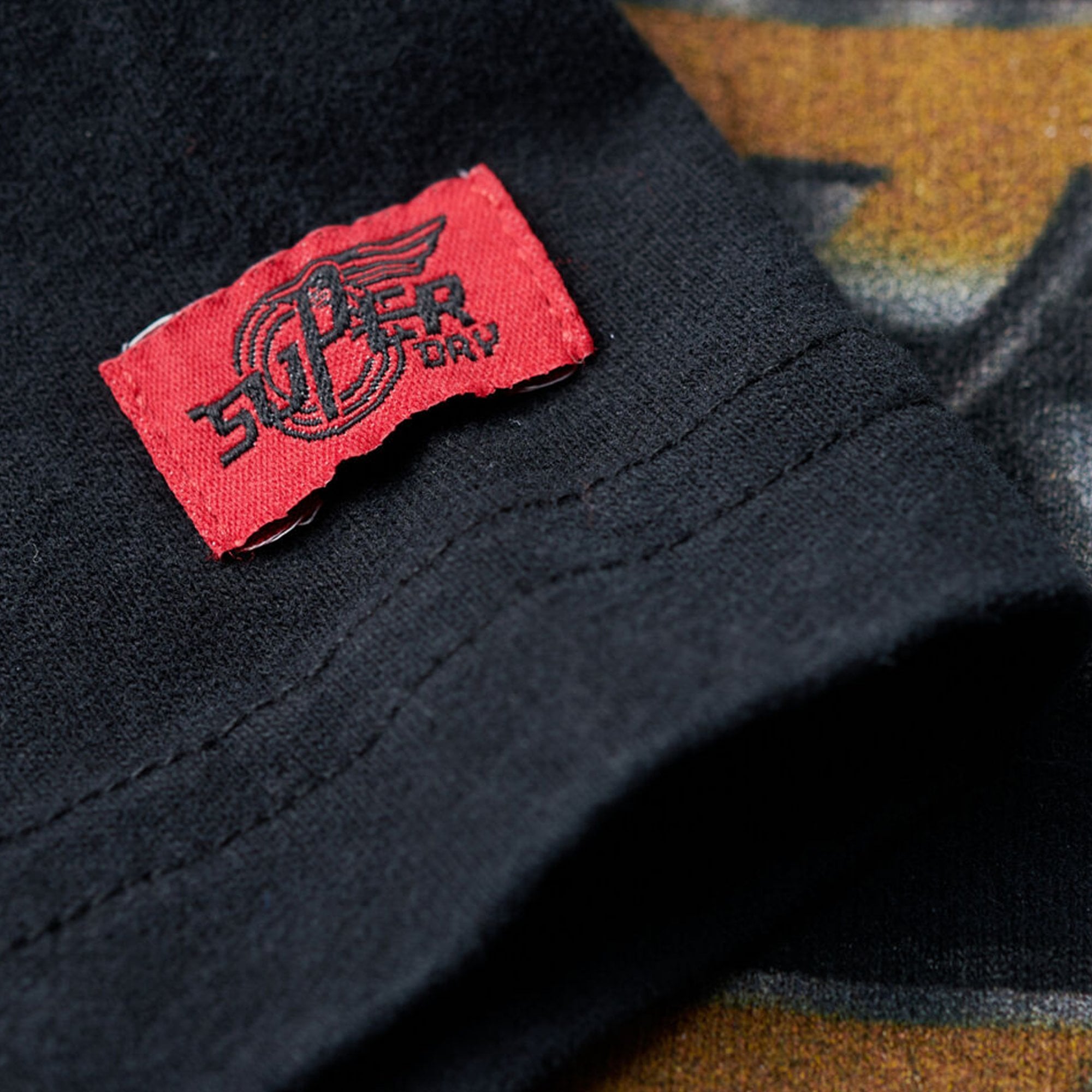 Superdry Rock Graphic Band T-Shirt Washed Black AFB