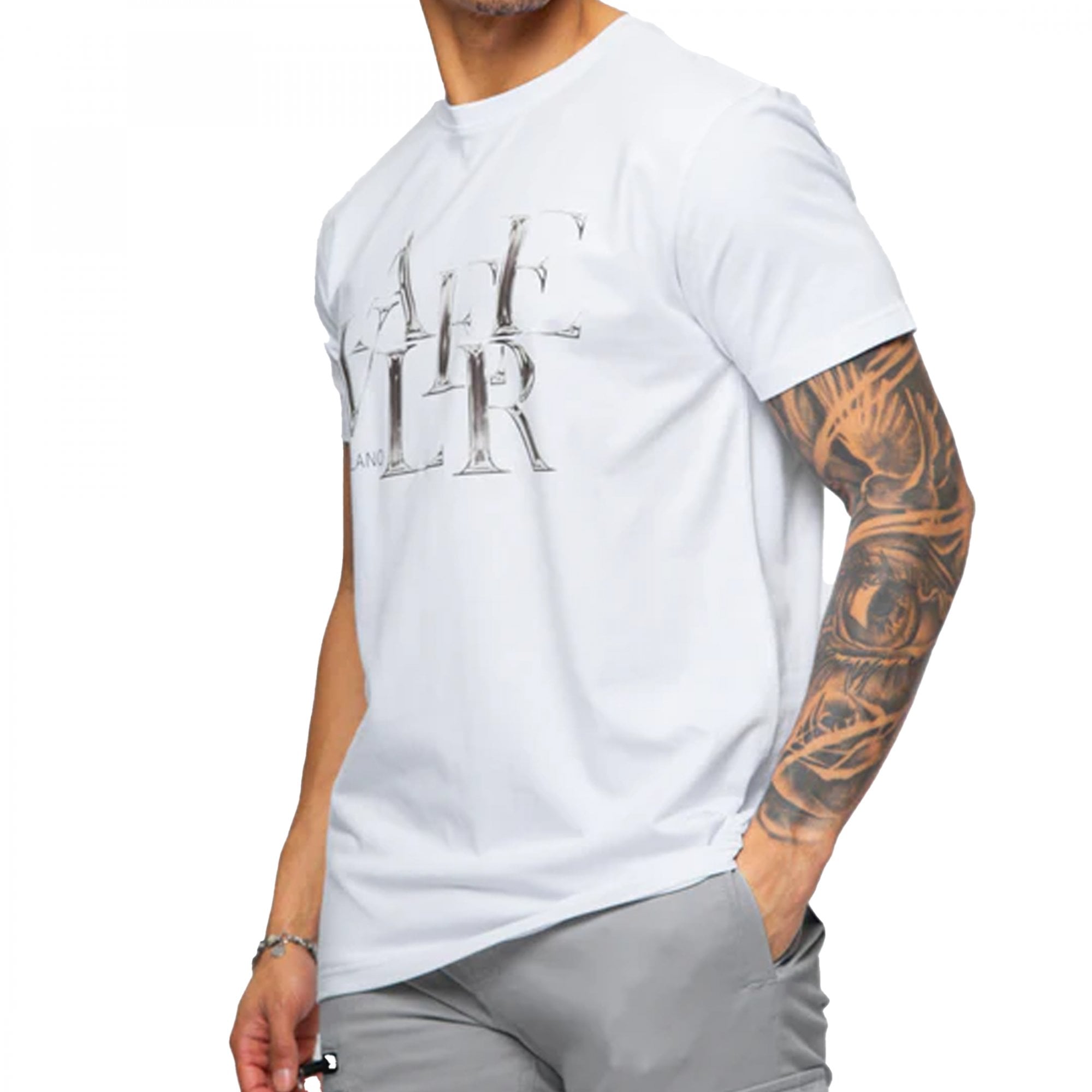 Valere Caimo Logo T-Shirt White