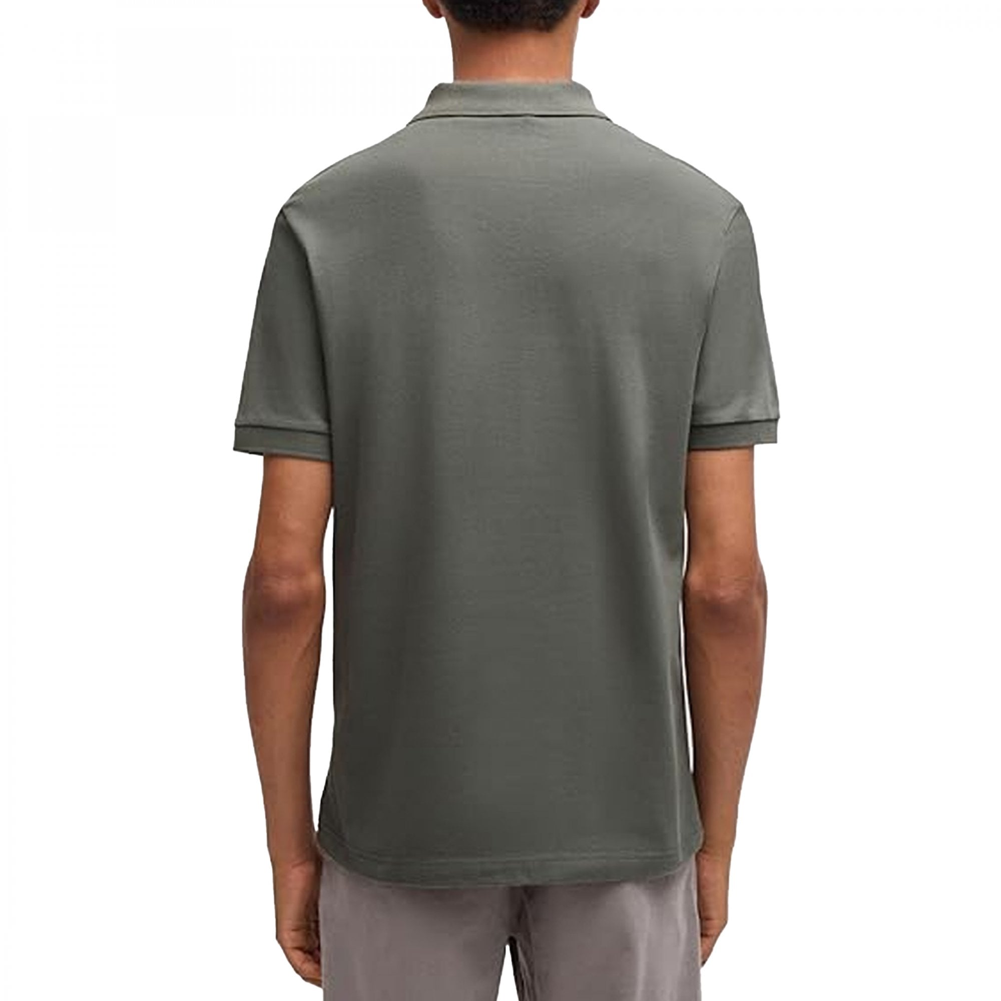 Hugo Boss Passenger Pique Polo Open Grey 076 50507803