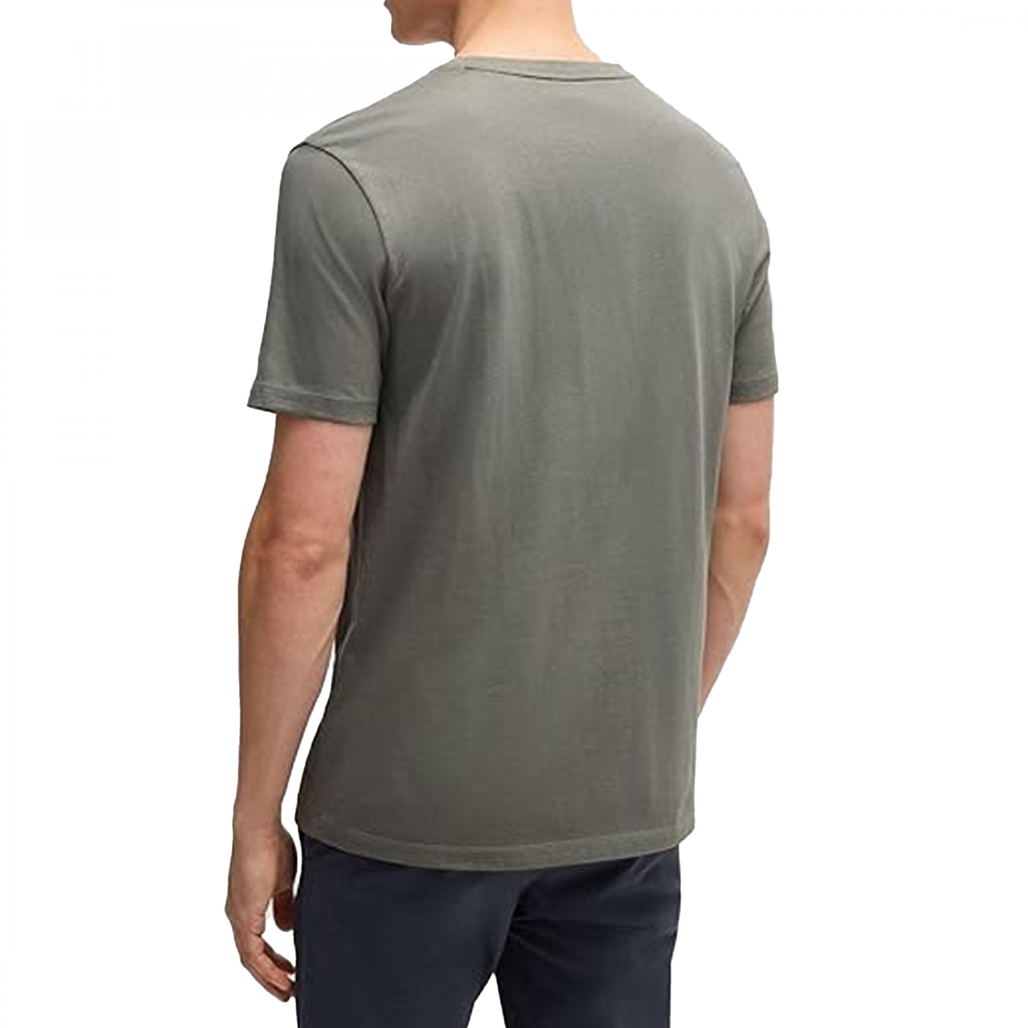 Hugo Boss Tales Plain T-Shirt Open Grey 076 50508584