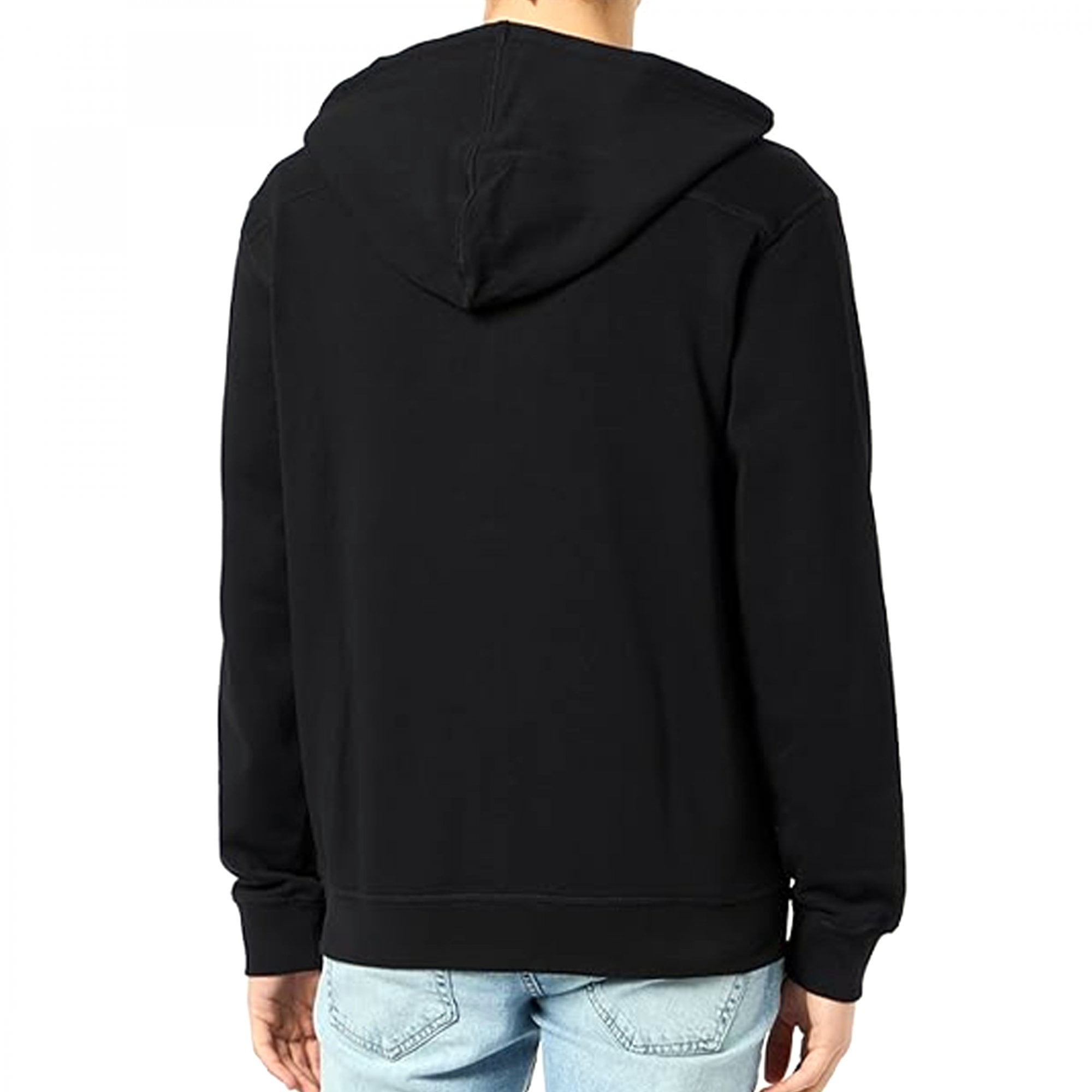 Hugo Boss Zetalky Zip Up Hoody Sweatshirt Black 001 50508578