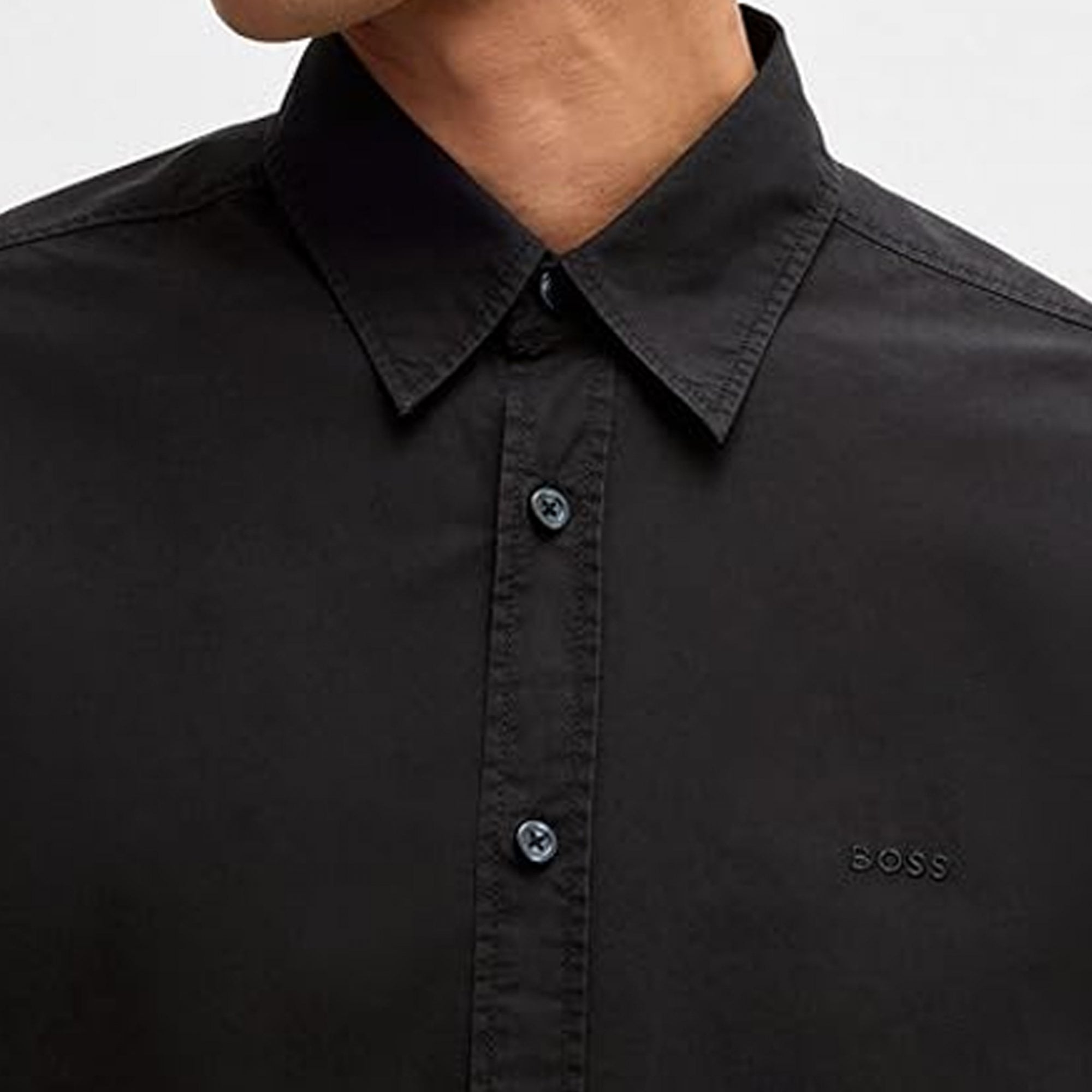 Hugo Boss Relegant_6_M Long Sleeve Shirt Black 001 50518304