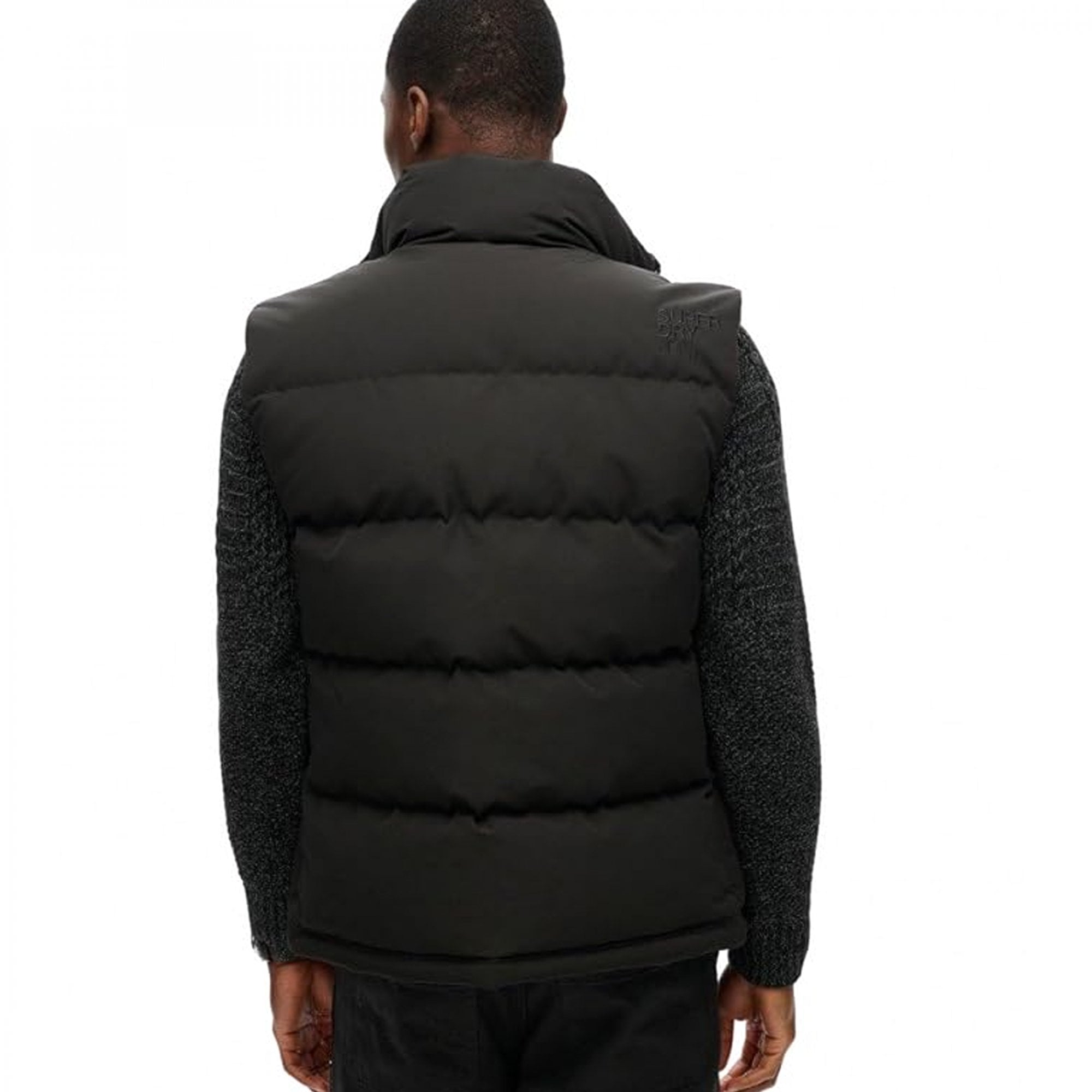 Superdry Non Hooded Everest Gilet Black 02A