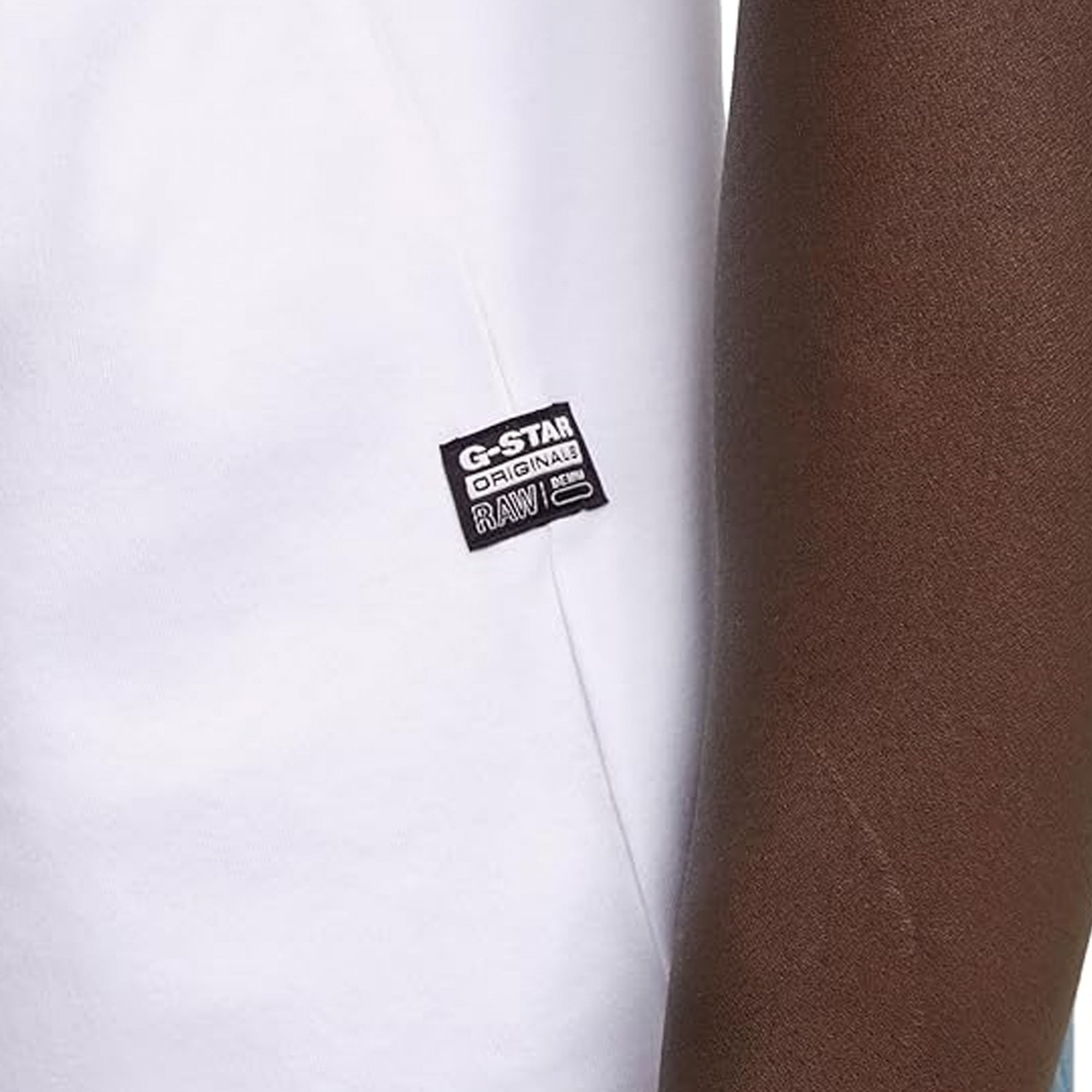 G-Star Stacked Old Skool Logo T-Shirt White D25092