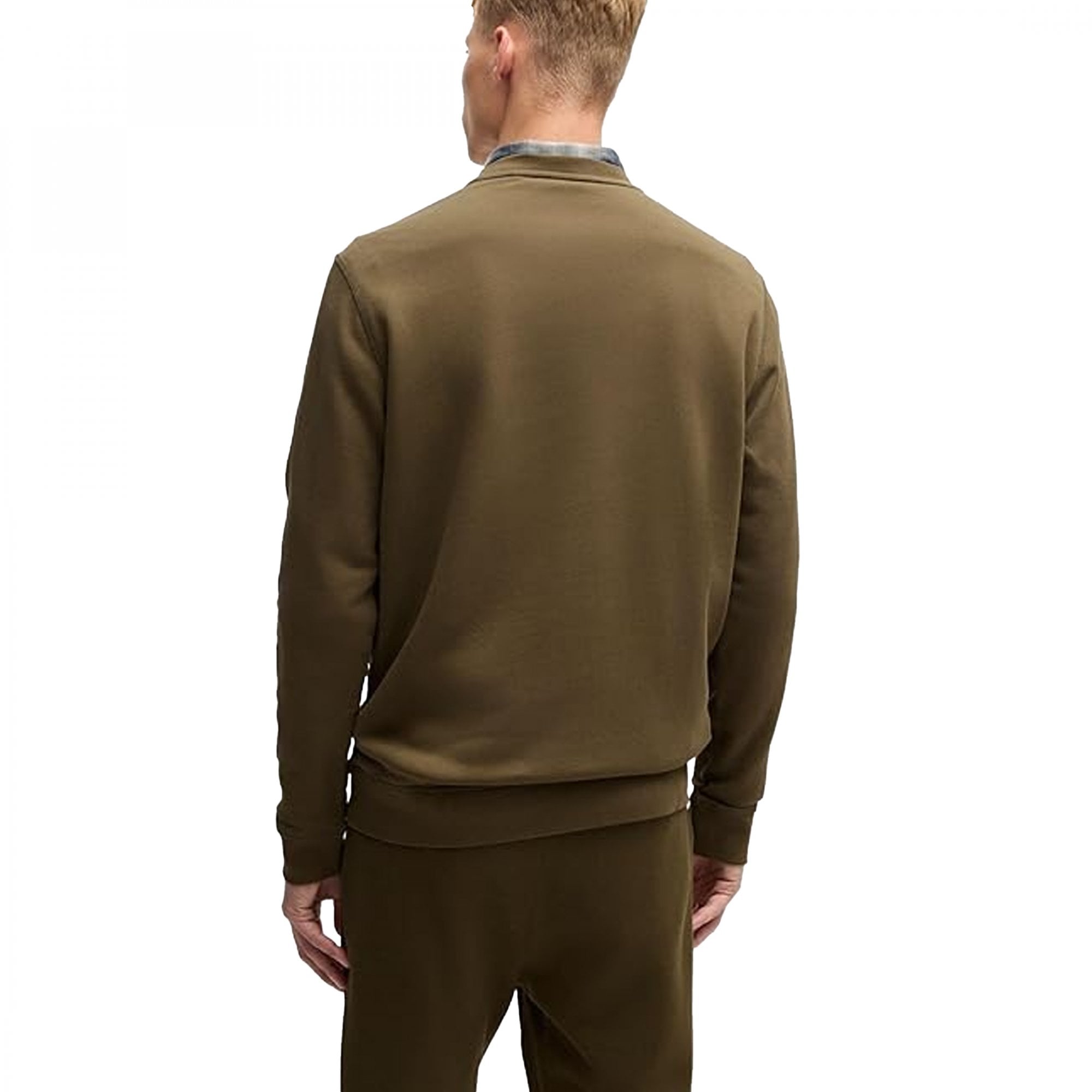 Hugo Boss Westart Crew Neck Sweatshirt Open Green 368 50509323