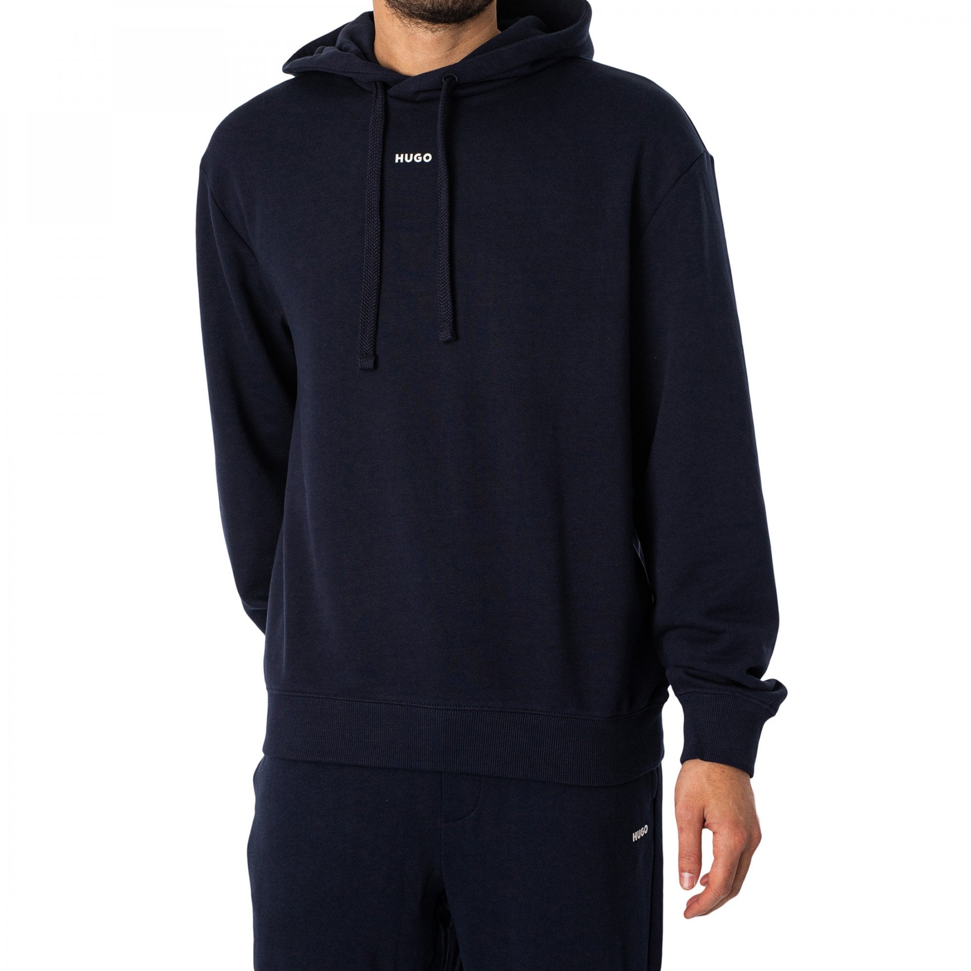 Hugo Boss Dapo Overhead Hoody Sweatshirt Dark Blue 405 50486478