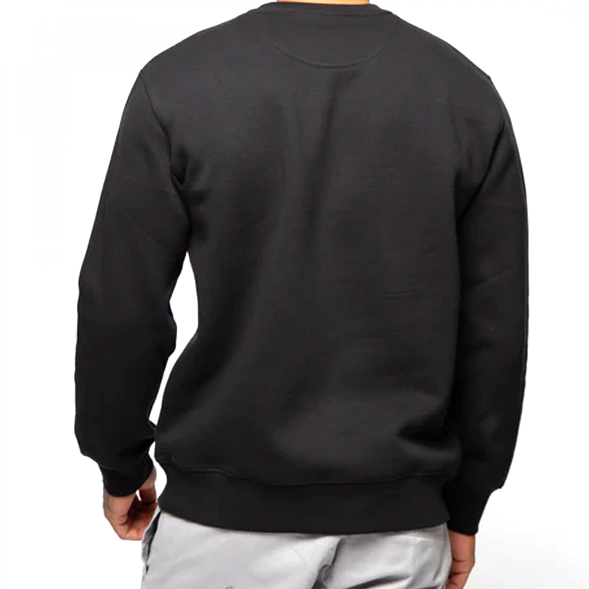 Valere Copione Logo Crew Neck Black Sweatshirt VM217