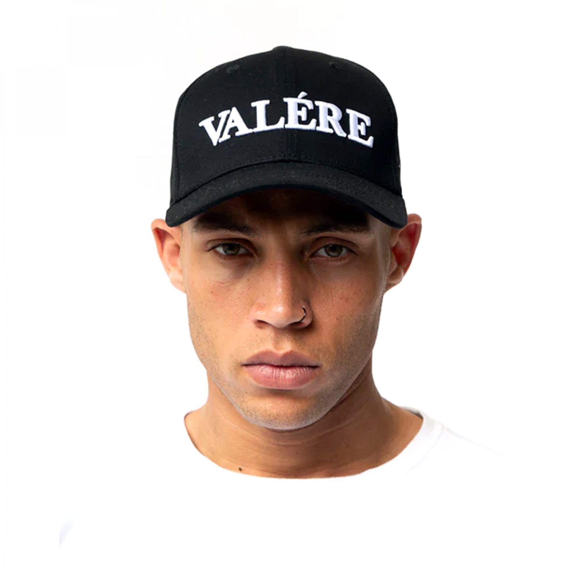 Valere Livello Black/White Logo Baseball Cap