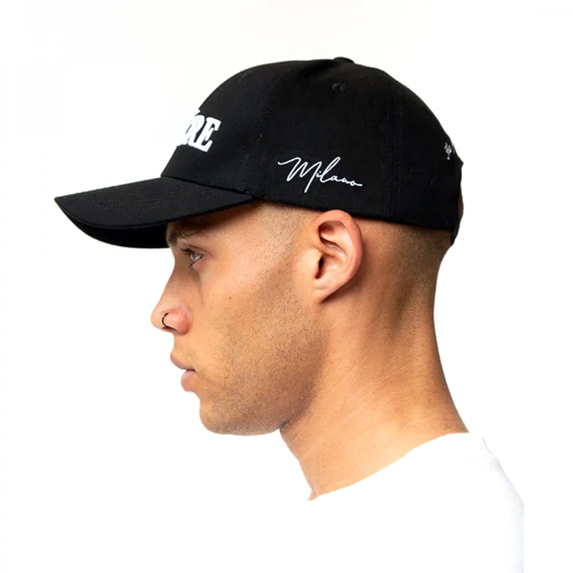 Valere Livello Black/White Logo Baseball Cap