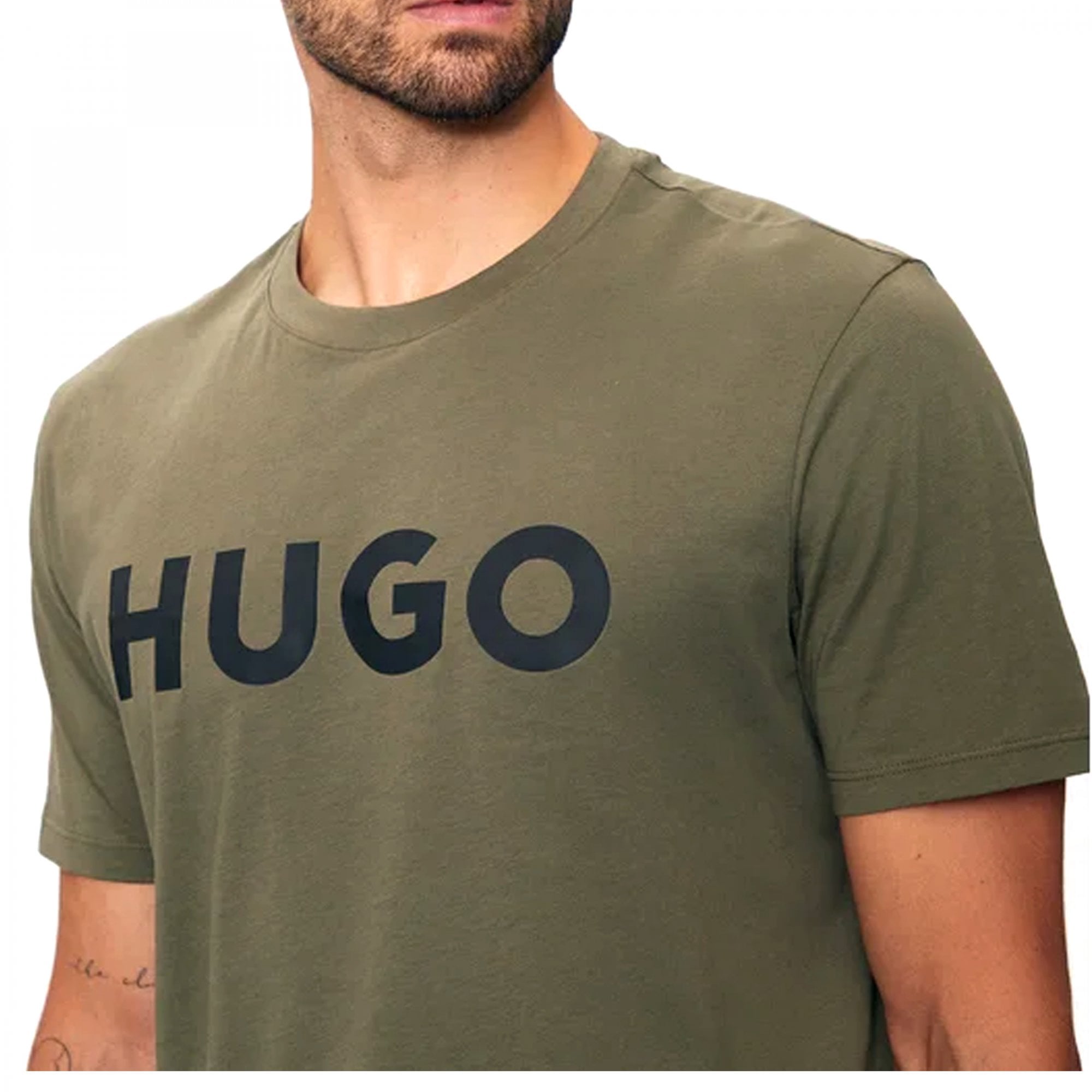 Hugo Dulivio T-Shirt Khaki Green 257 50467556