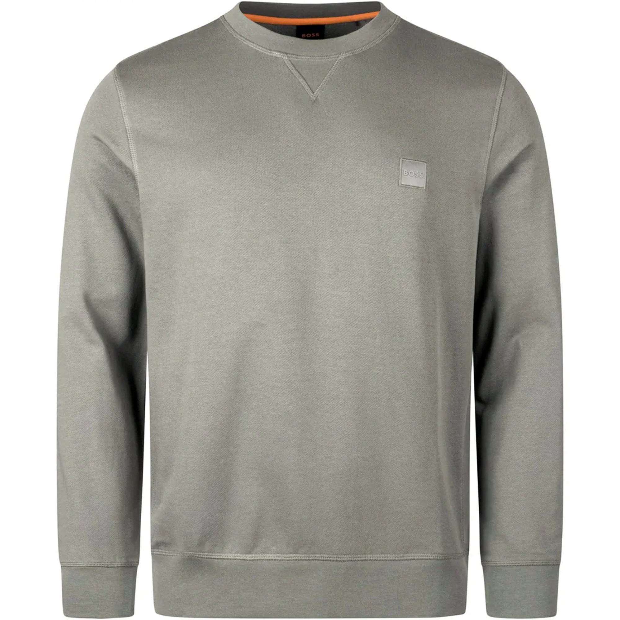 Hugo Boss Westart Crew Neck Sweatshirt Open Grey 076 50509323