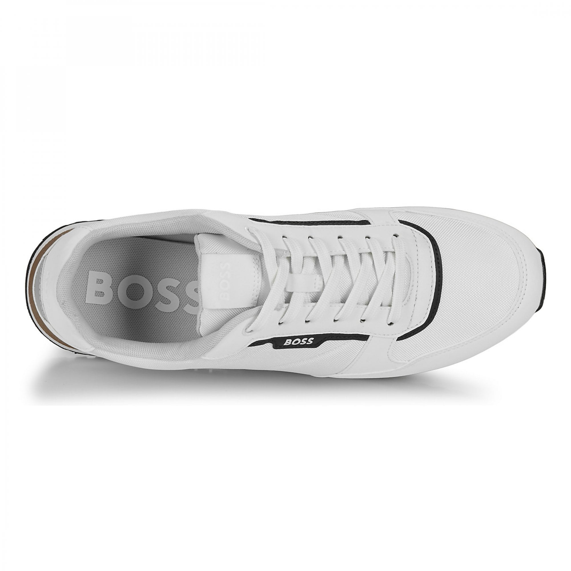 Hugo Boss Kai_Runn_nupny Trainers White 102 50529542