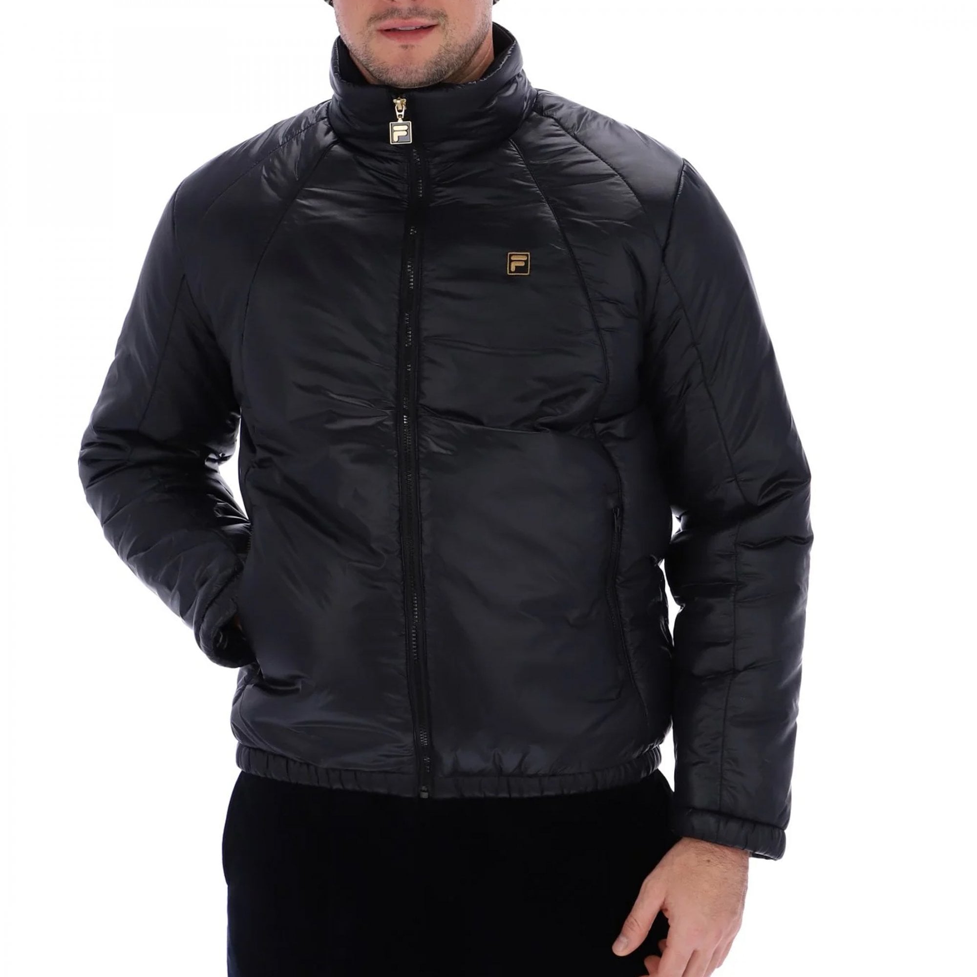 Fila Matera Black Padded Jacket FW24MG005