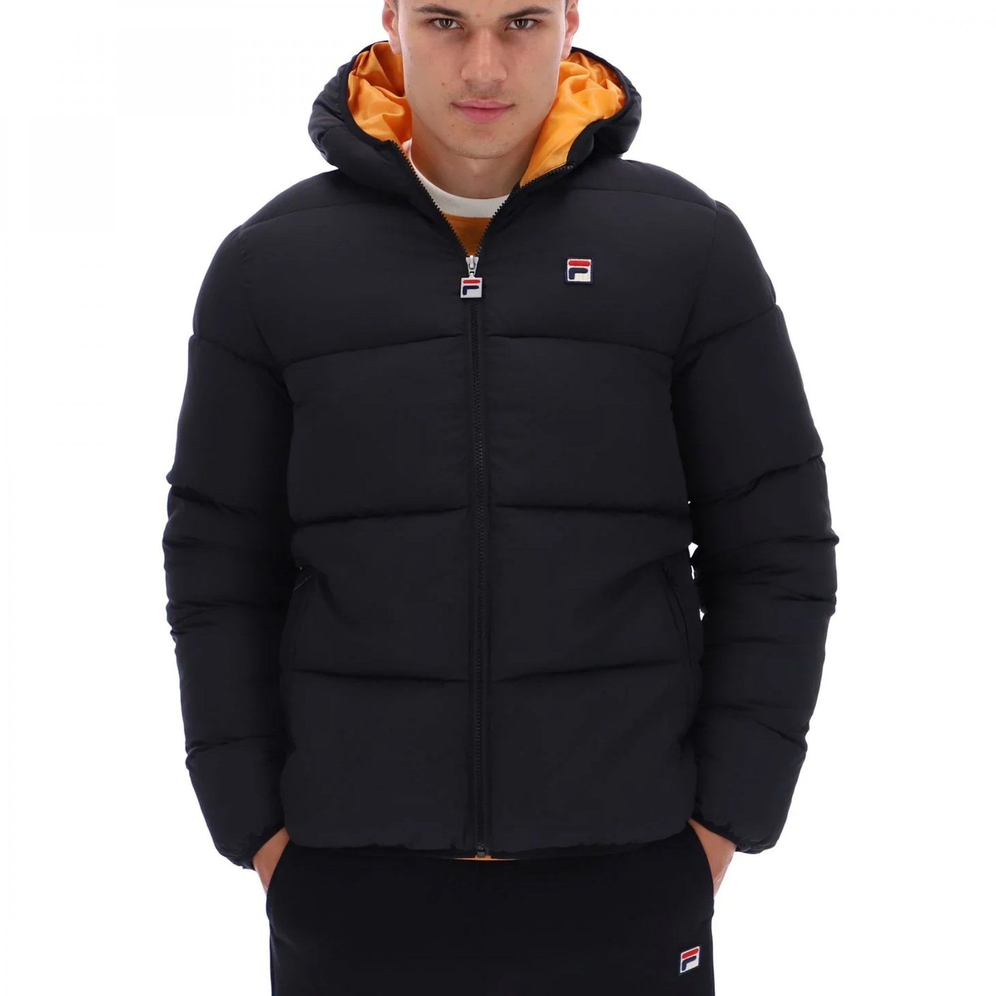 Fila Harry Black Puffer Jacket FW23MH008