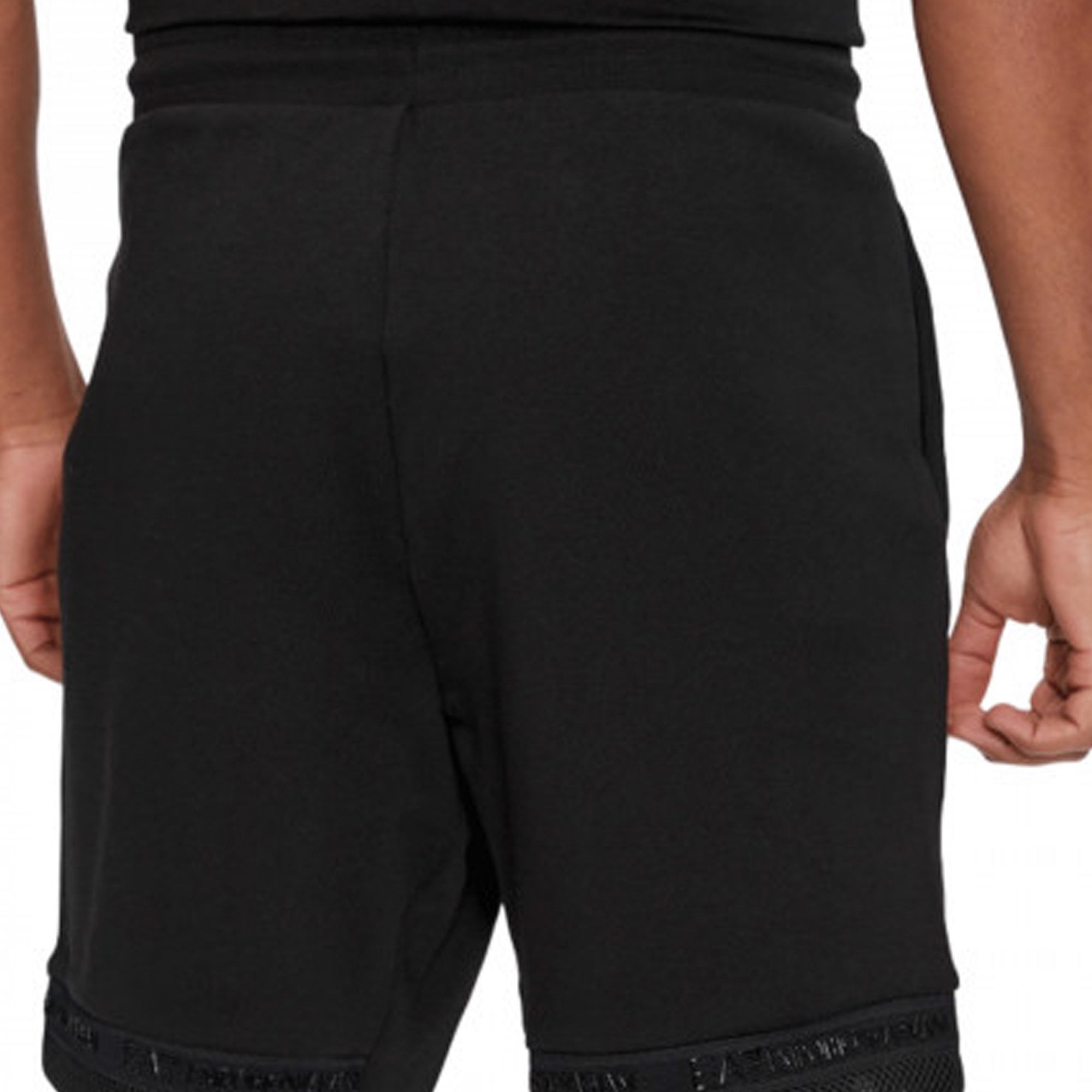 EA7 Tape Logo Shorts Black 3DPS73 PJEQZ