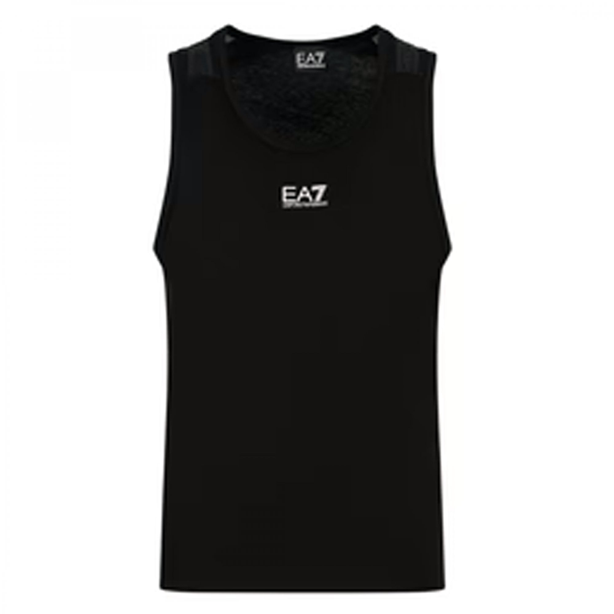 EA7 Tape Logo Vest Black 3DPH05 PJ02Z