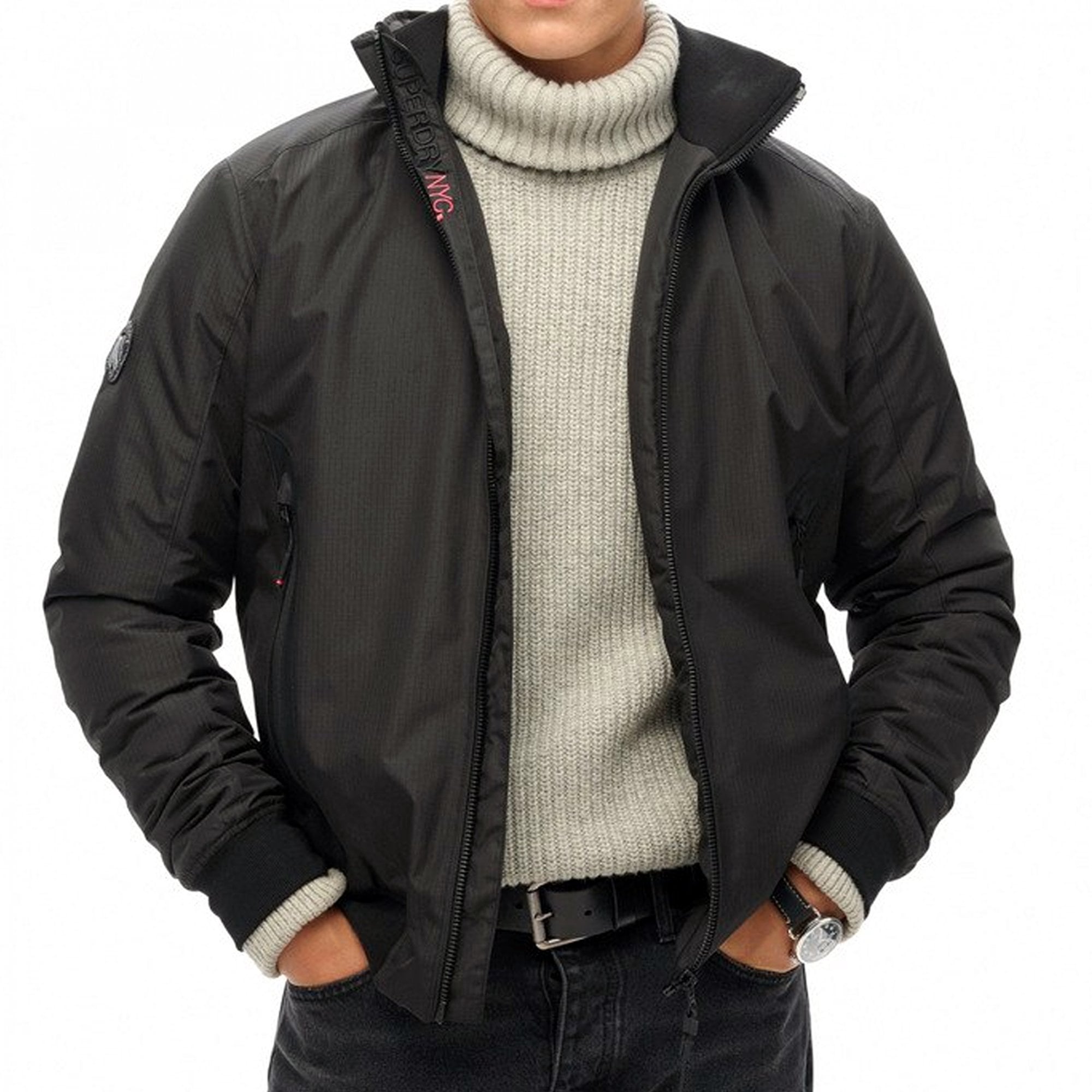 Superdry City Jacket Black 02A